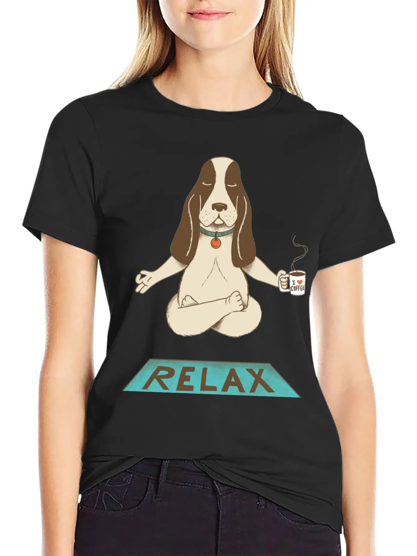Relax Dog Unisex Casual T-Shirt – Clean Design For Daily Comfort