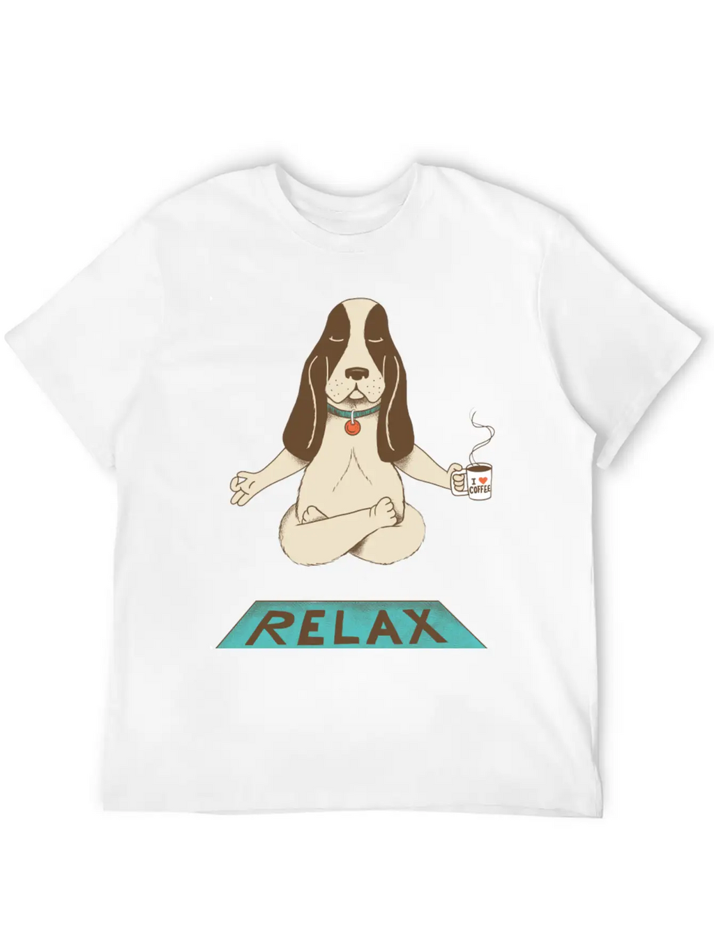 Relax Dog Unisex Casual T-Shirt – Clean Design For Daily Comfort