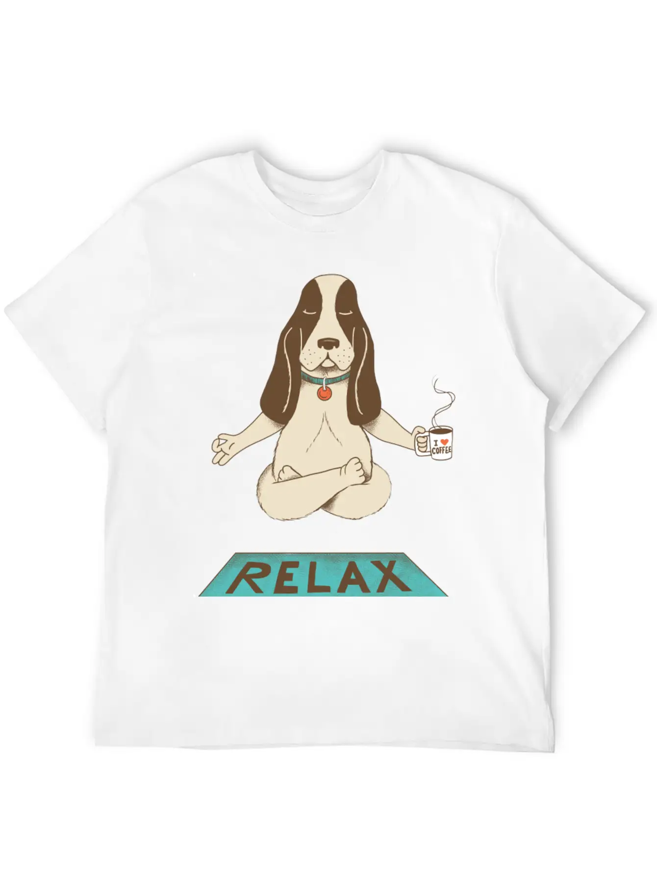 Relax Dog Unisex Casual T-Shirt – Clean Design For Daily Comfort