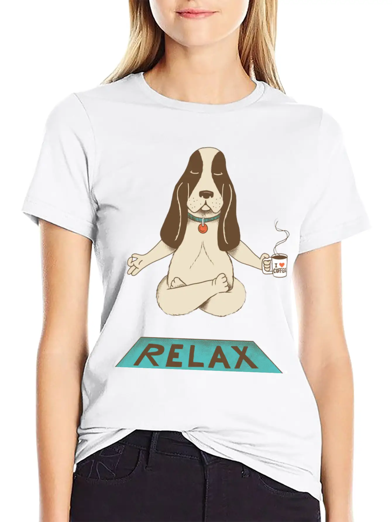 Relax Dog Unisex Casual T-Shirt – Clean Design For Daily Comfort