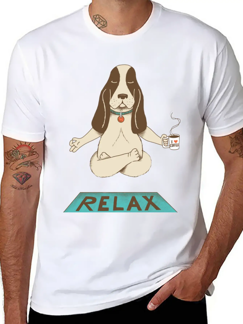 Relax Dog Unisex Casual T-Shirt – Clean Design For Daily Comfort