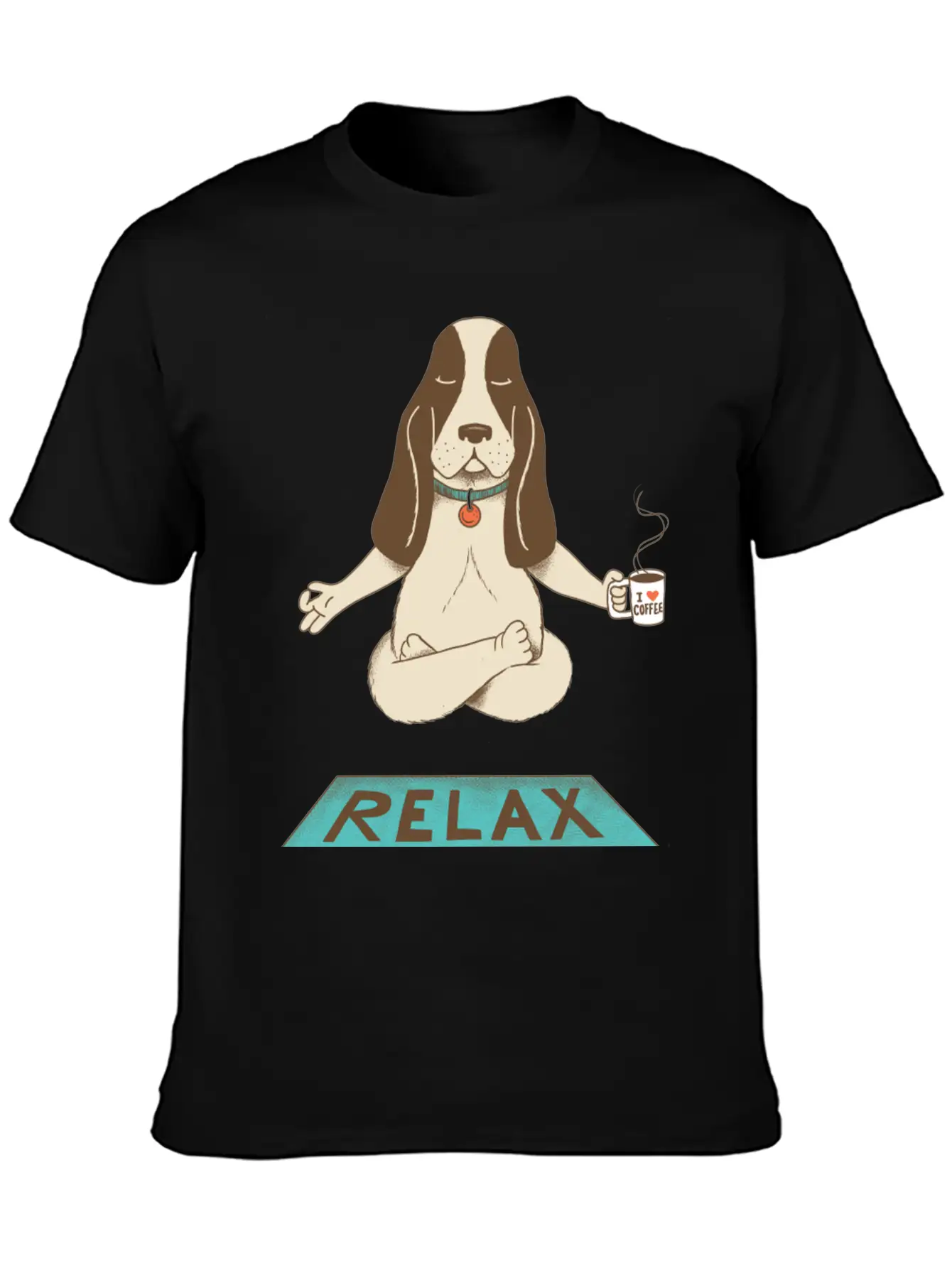 Relax Dog Unisex Casual T-Shirt – Clean Design For Daily Comfort