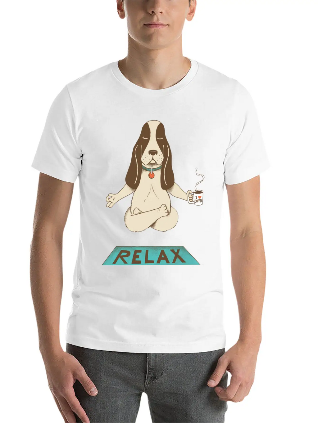 Relax Dog Unisex Casual T-Shirt – Clean Design For Daily Comfort
