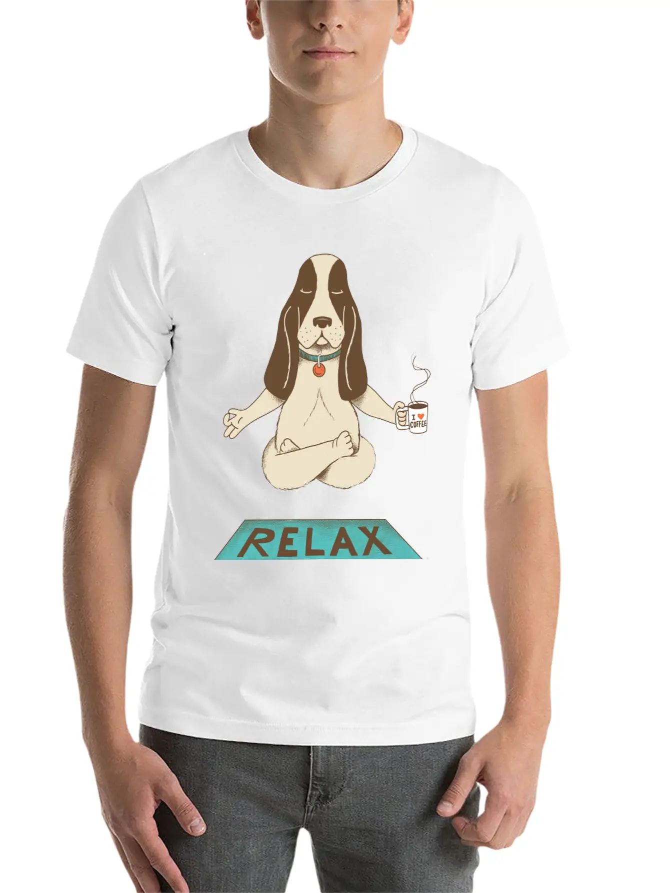 Relax Dog Unisex Casual T-Shirt – Clean Design For Daily Comfort