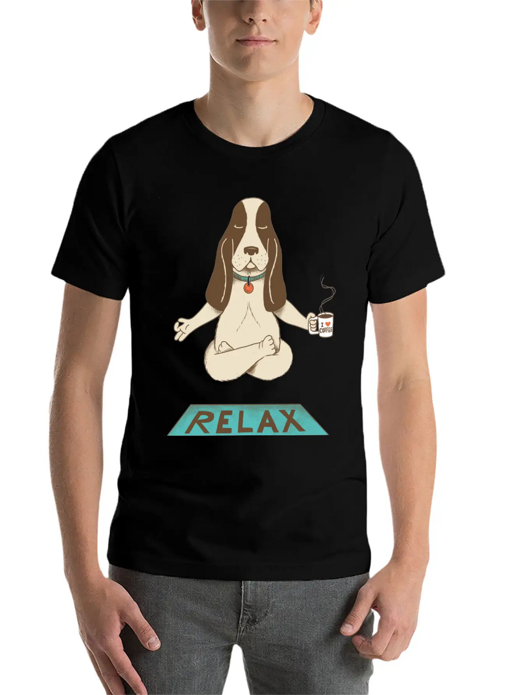 Relax Dog Unisex Casual T-Shirt – Clean Design For Daily Comfort