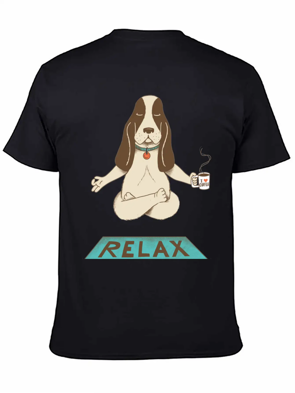 Relax Dog Unisex Casual T-Shirt – Clean Design For Daily Comfort