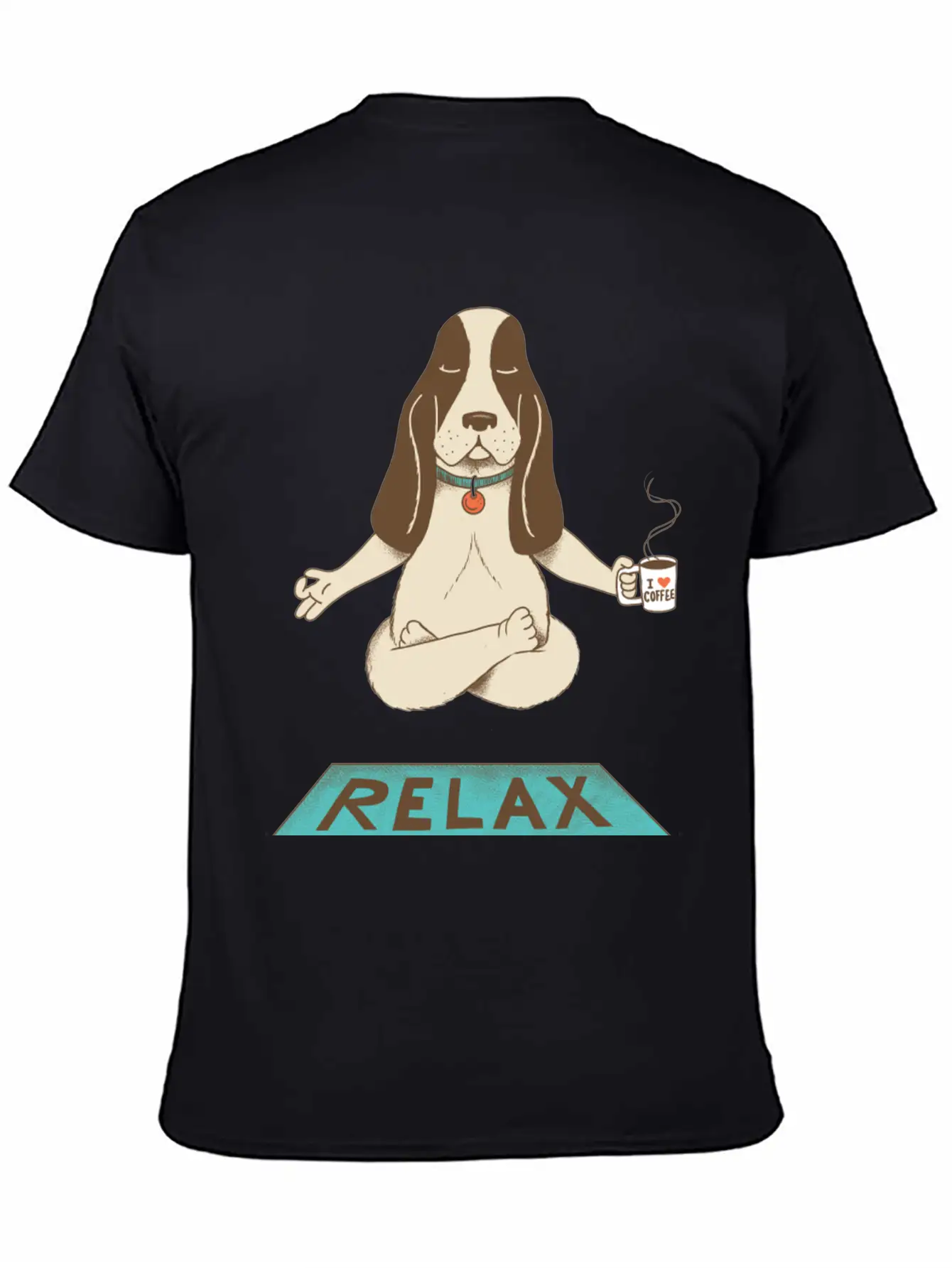 Relax Dog Unisex Casual T-Shirt – Clean Design For Daily Comfort