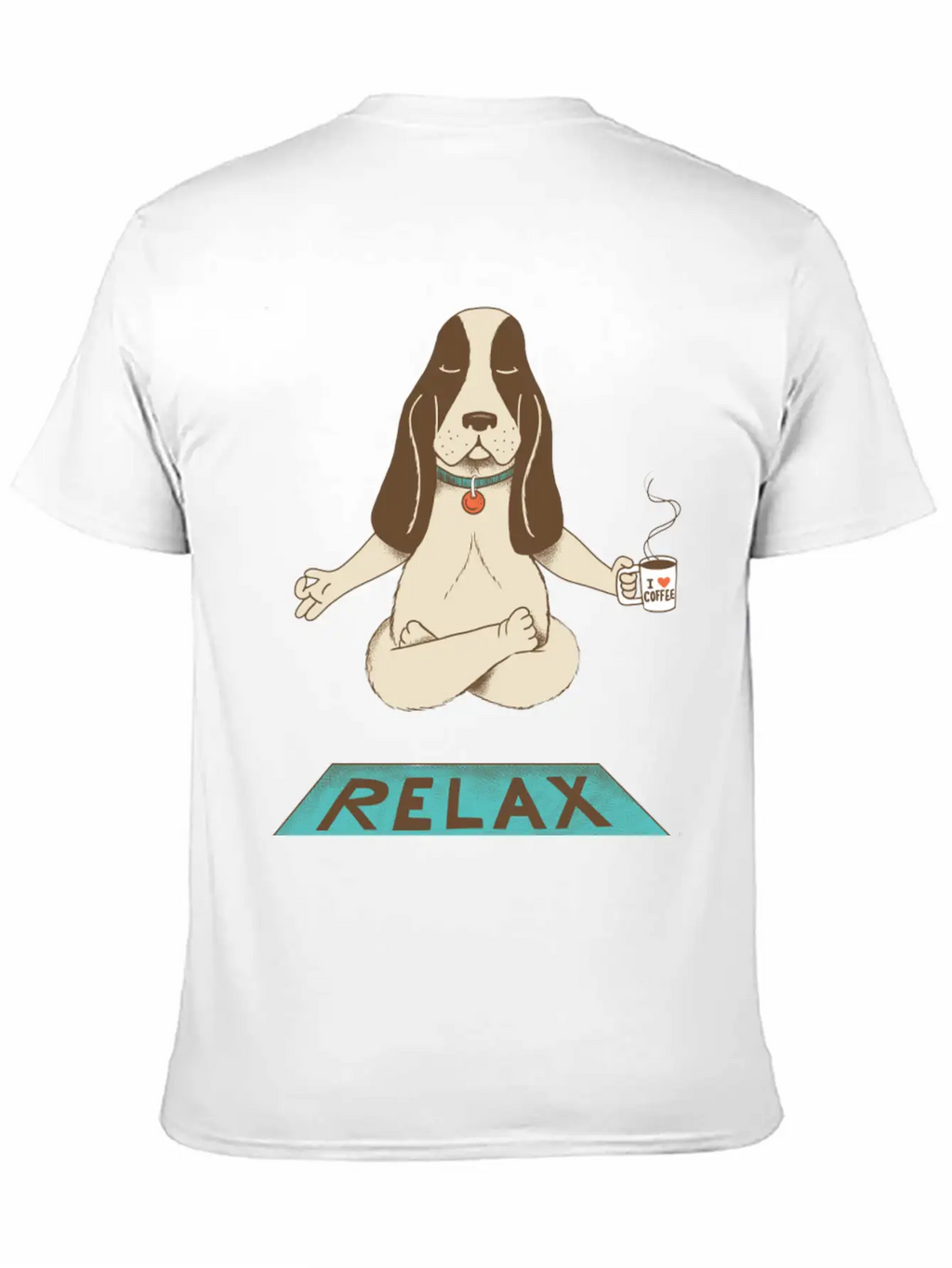 Relax Dog Unisex Casual T-Shirt – Clean Design For Daily Comfort