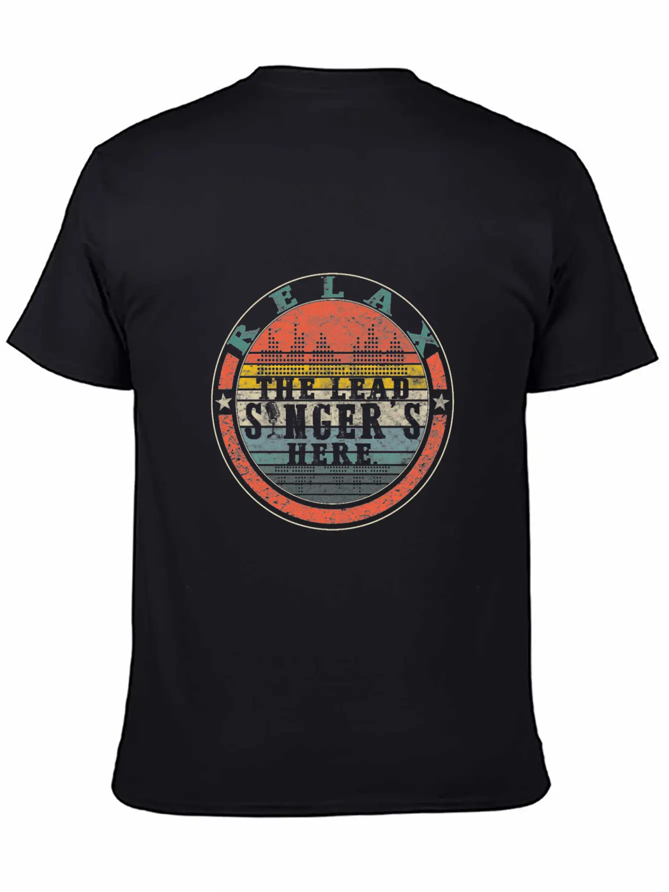 Relax The Lead Singer's Here Shirt, Funny Lead Unisex Short Sleeve Soft Cotton T-Shirt – Casual Everyday Wear