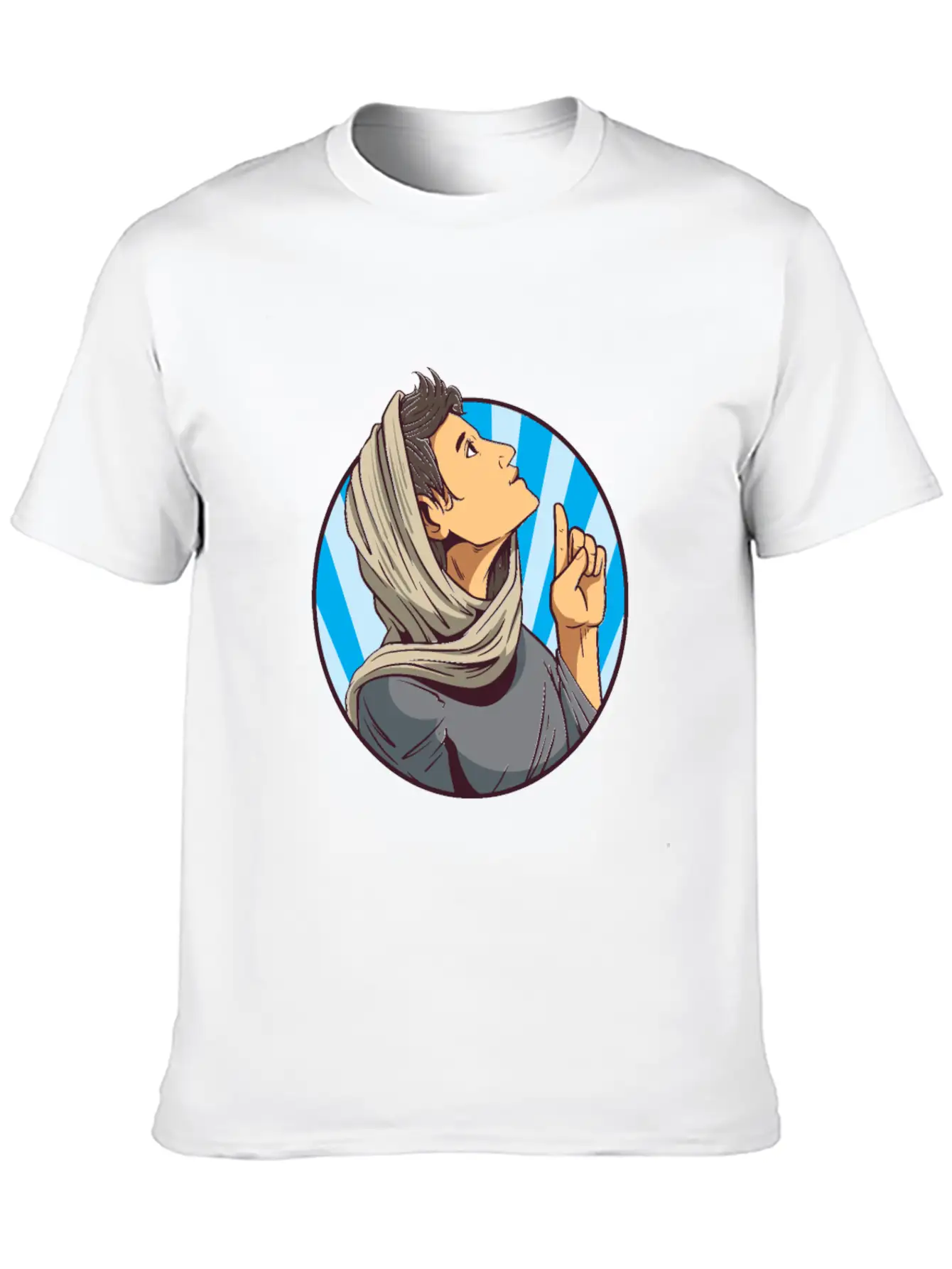 Religion Up There Stylish Everyday T-Shirt – Unisex Basic Cotton Tee