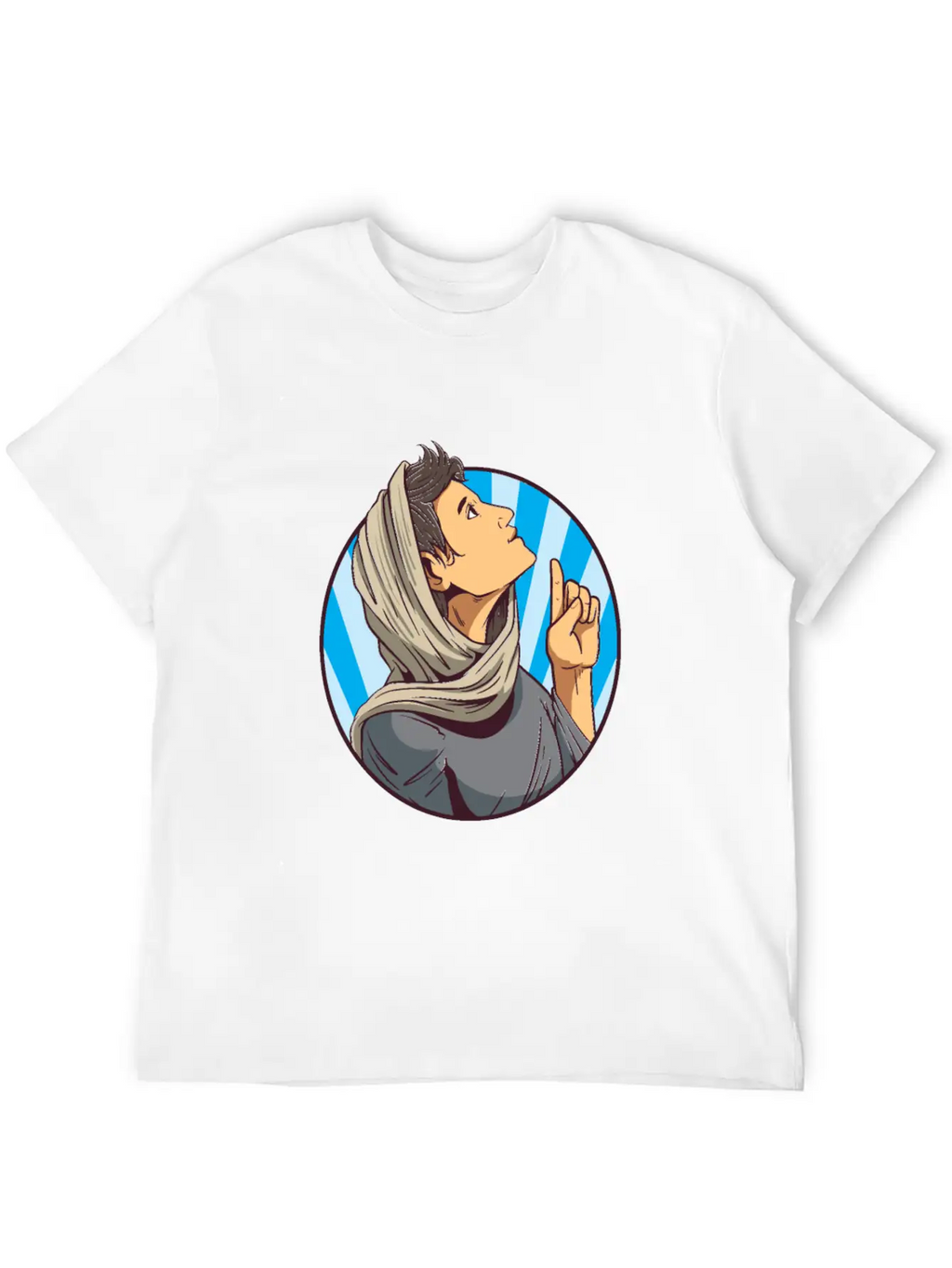 Religion Up There Stylish Everyday T-Shirt – Unisex Basic Cotton Tee