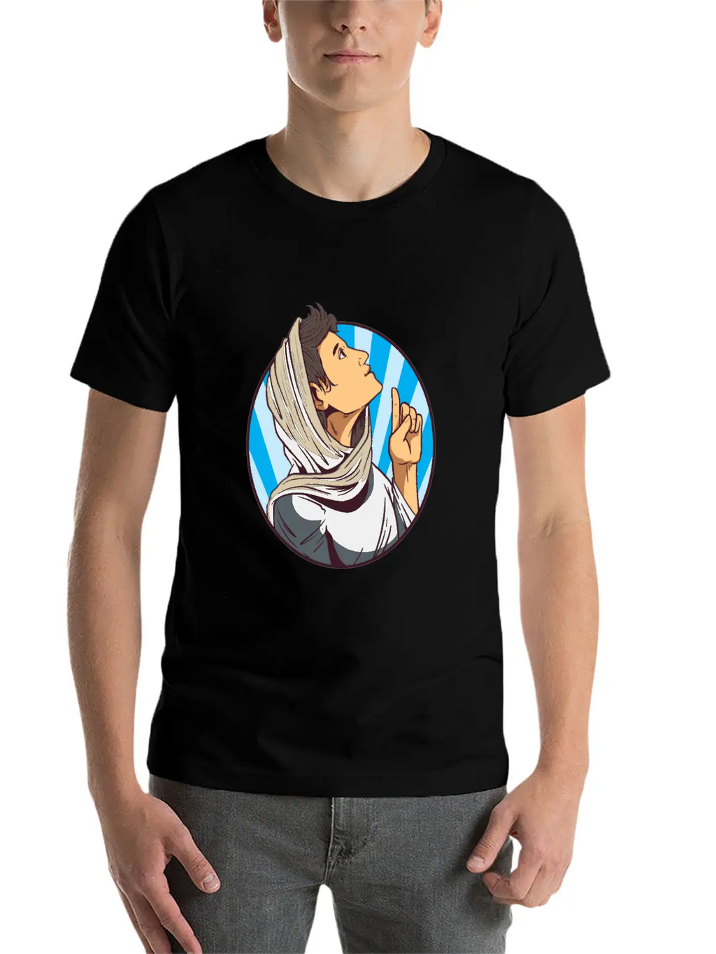 Religion Up There Stylish Everyday T-Shirt – Unisex Basic Cotton Tee