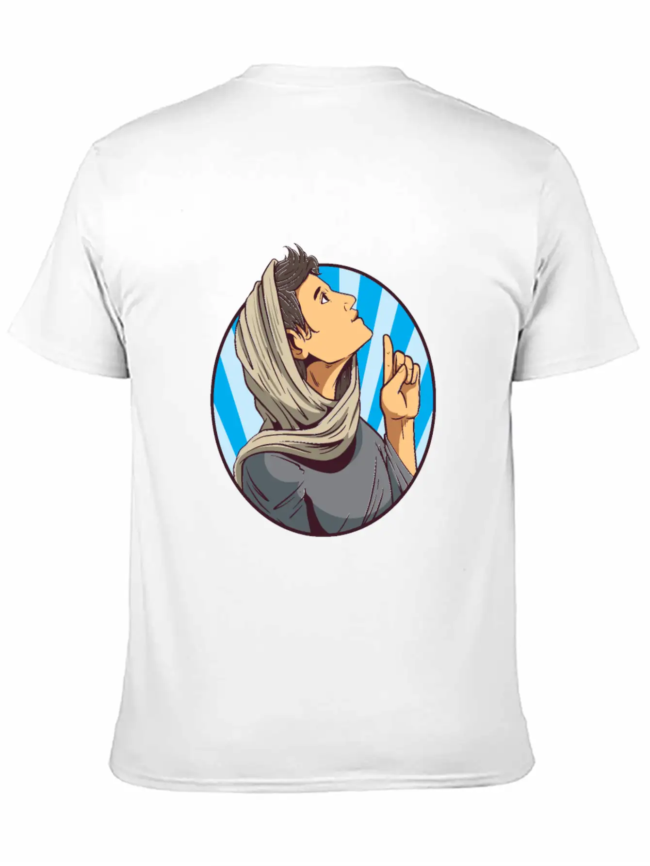 Religion Up There Stylish Everyday T-Shirt – Unisex Basic Cotton Tee