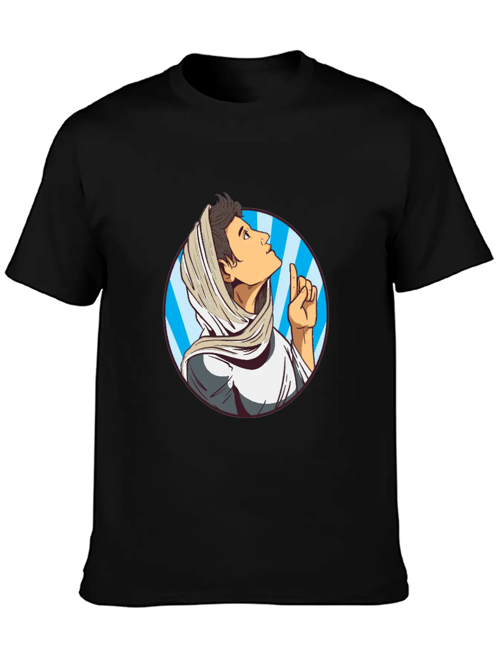 Religion Up There Stylish Everyday T-Shirt – Unisex Basic Cotton Tee
