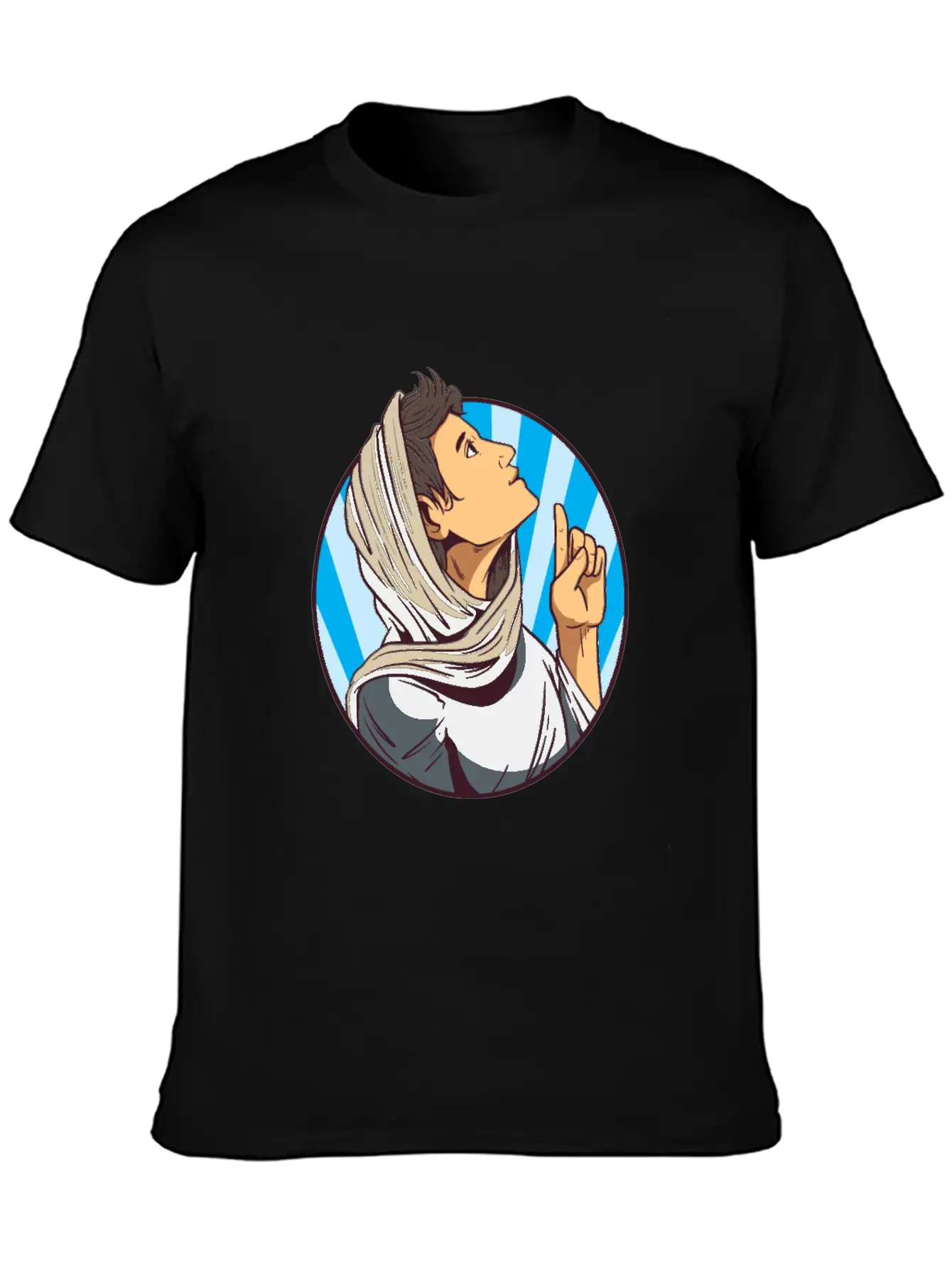 Religion Up There Stylish Everyday T-Shirt – Unisex Basic Cotton Tee