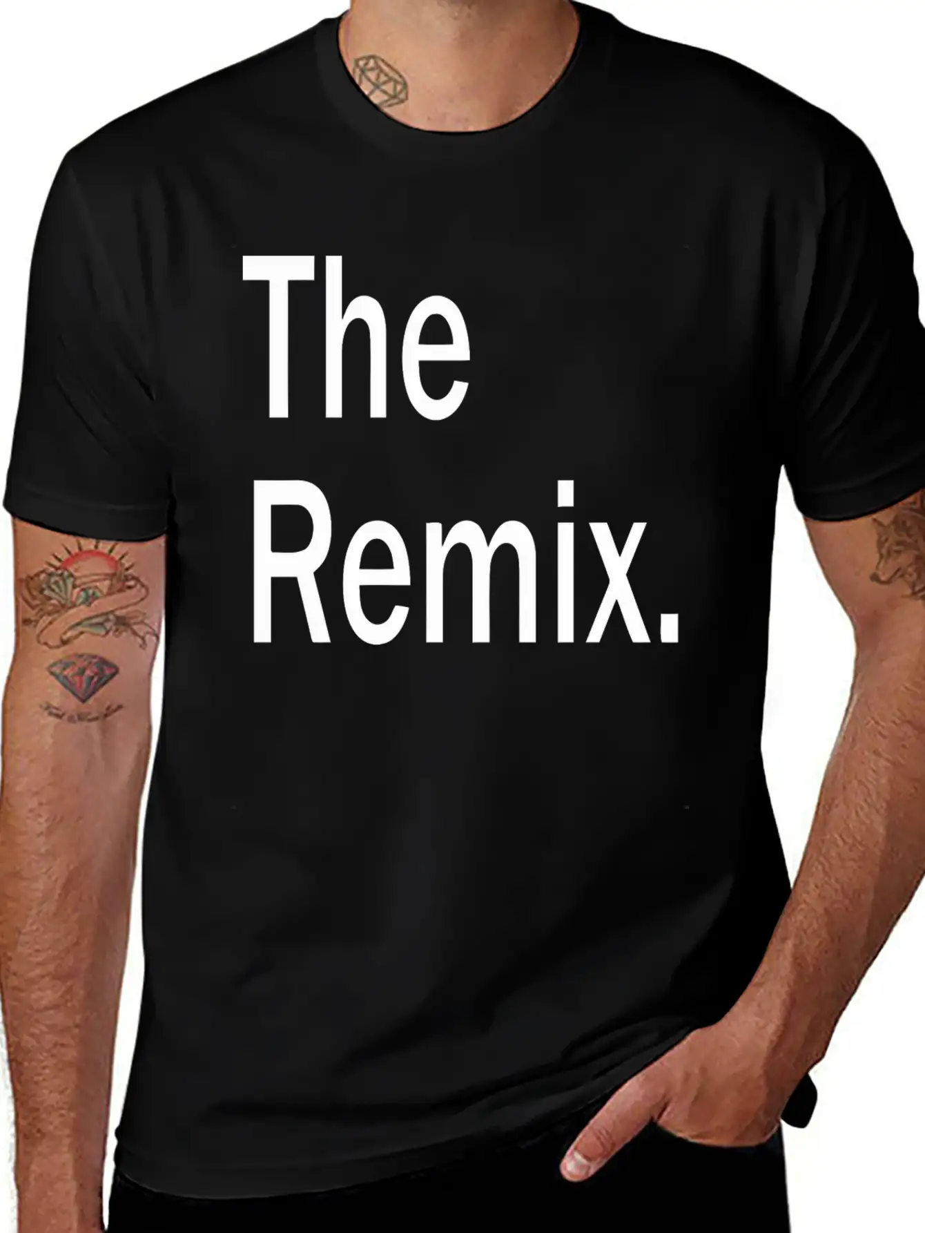 Remix T Essential Cotton Tee For Daily Outfits – Unisex Style