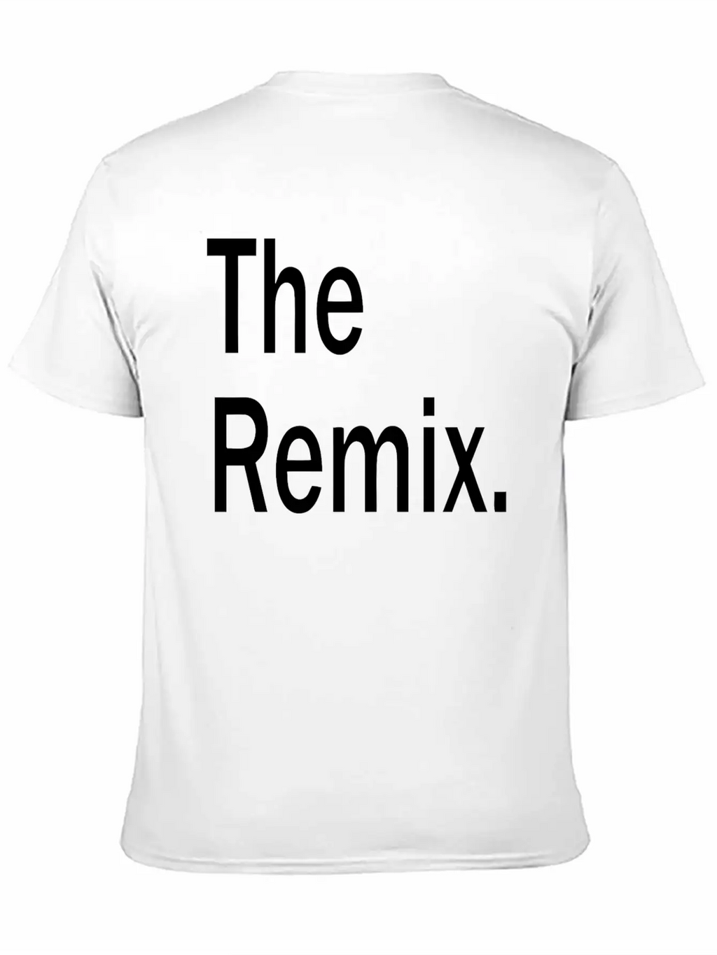 Remix T Essential Cotton Tee For Daily Outfits – Unisex Style