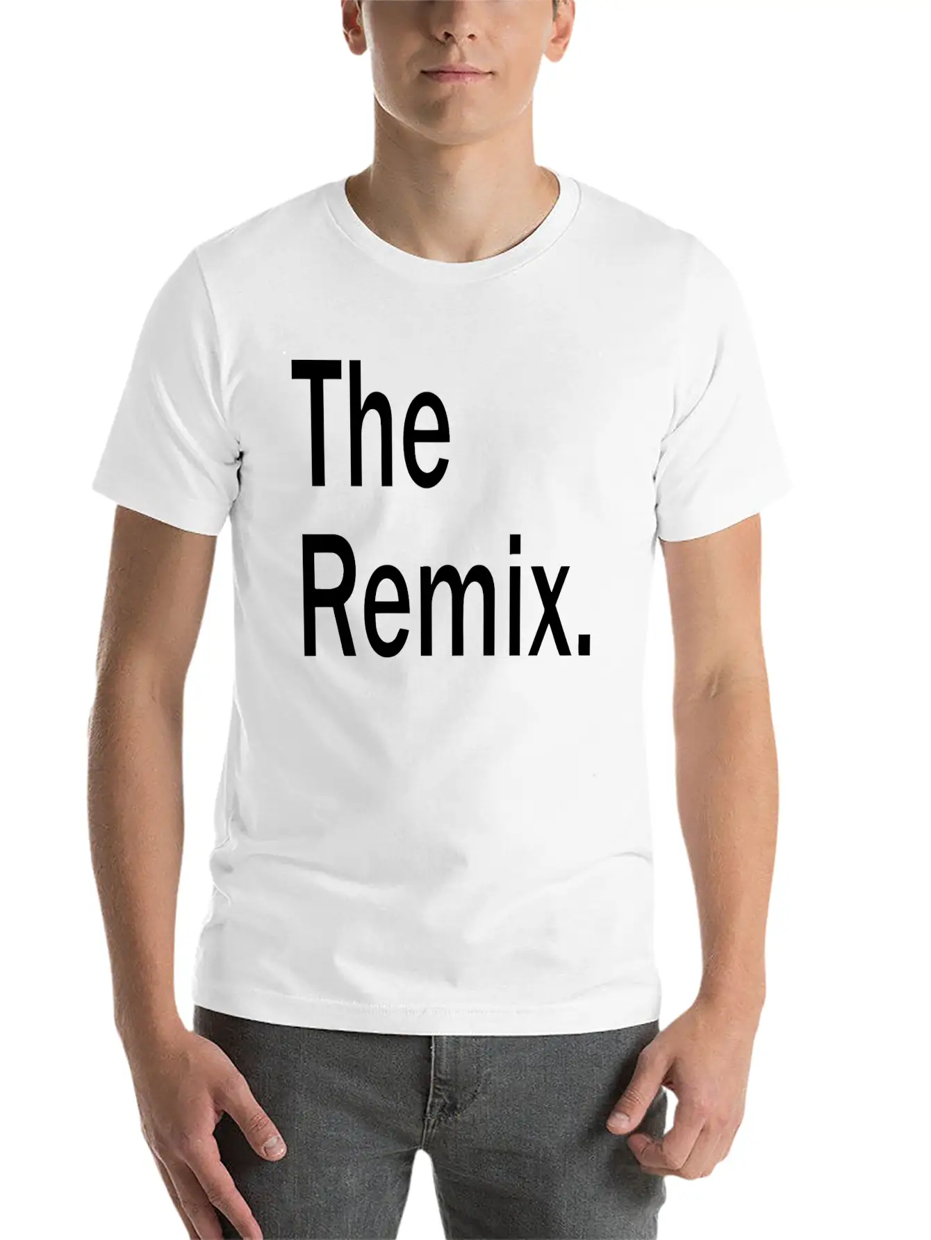 Remix T Essential Cotton Tee For Daily Outfits – Unisex Style