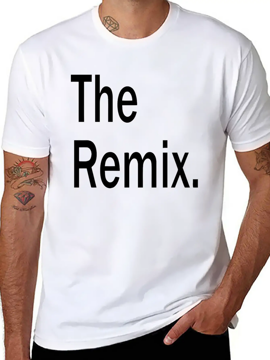 Remix T Essential Cotton Tee For Daily Outfits – Unisex Style