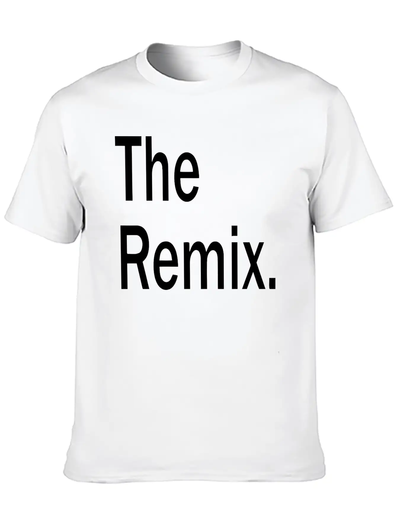 Remix T Essential Cotton Tee For Daily Outfits – Unisex Style