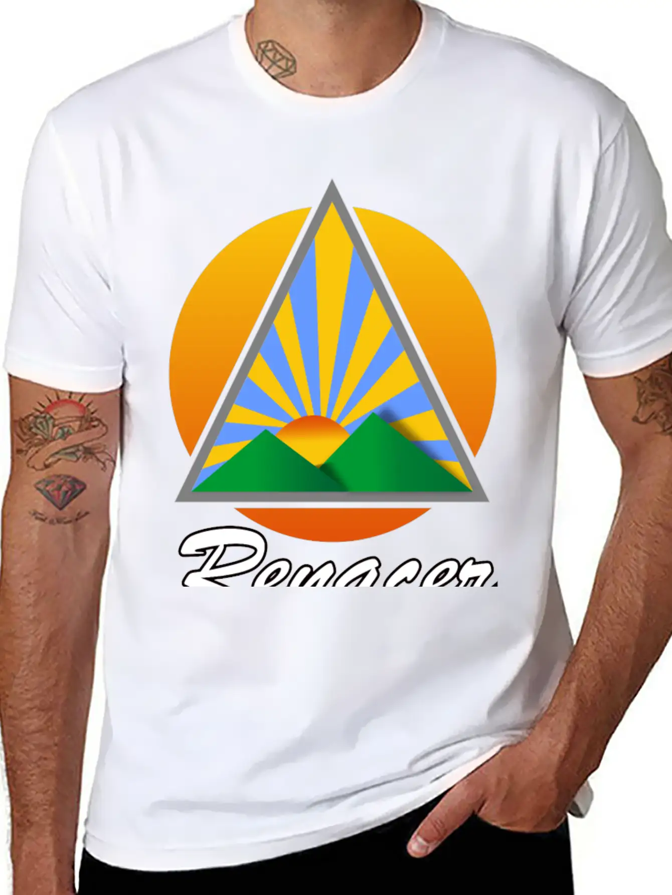 Renacer Unisex Casual T-Shirt – Clean Design For Daily Comfort