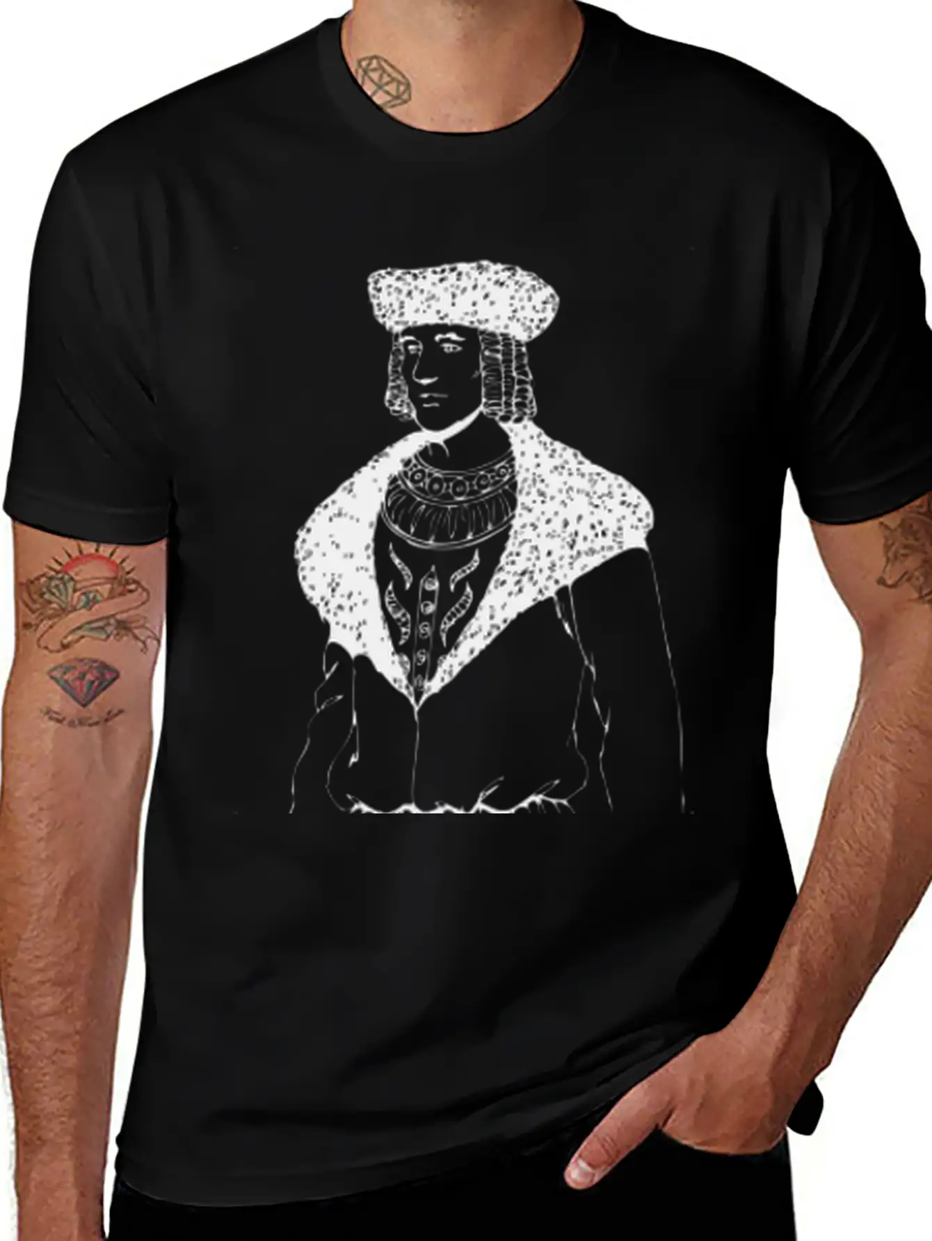 Renaissance Of Traditional Character Unisex Casual T-Shirt – Clean Design For Daily Comfort