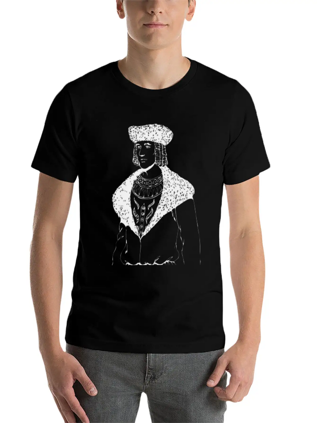 Renaissance Of Traditional Character Unisex Casual T-Shirt – Clean Design For Daily Comfort