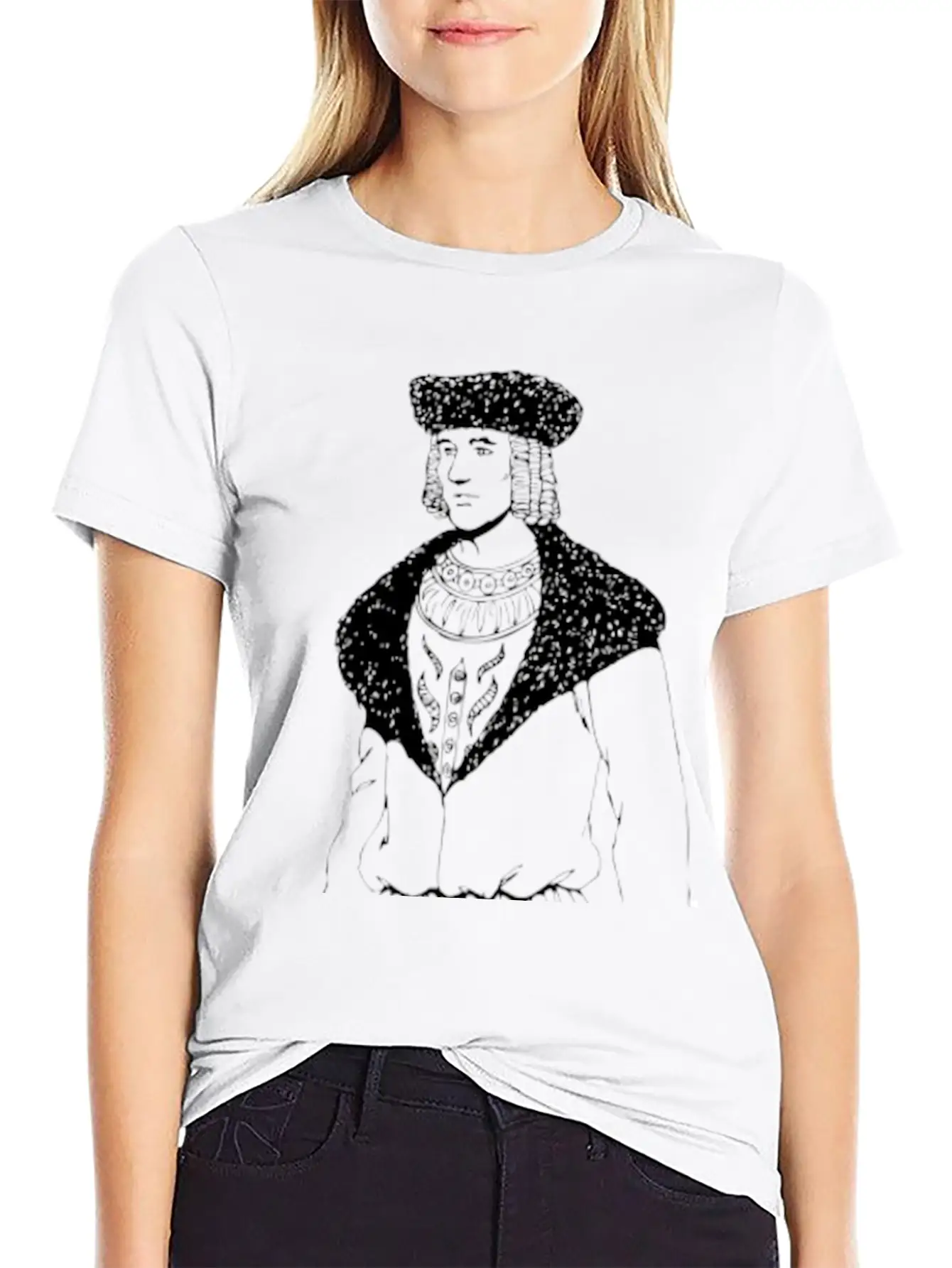 Renaissance Of Traditional Character Unisex Casual T-Shirt – Clean Design For Daily Comfort
