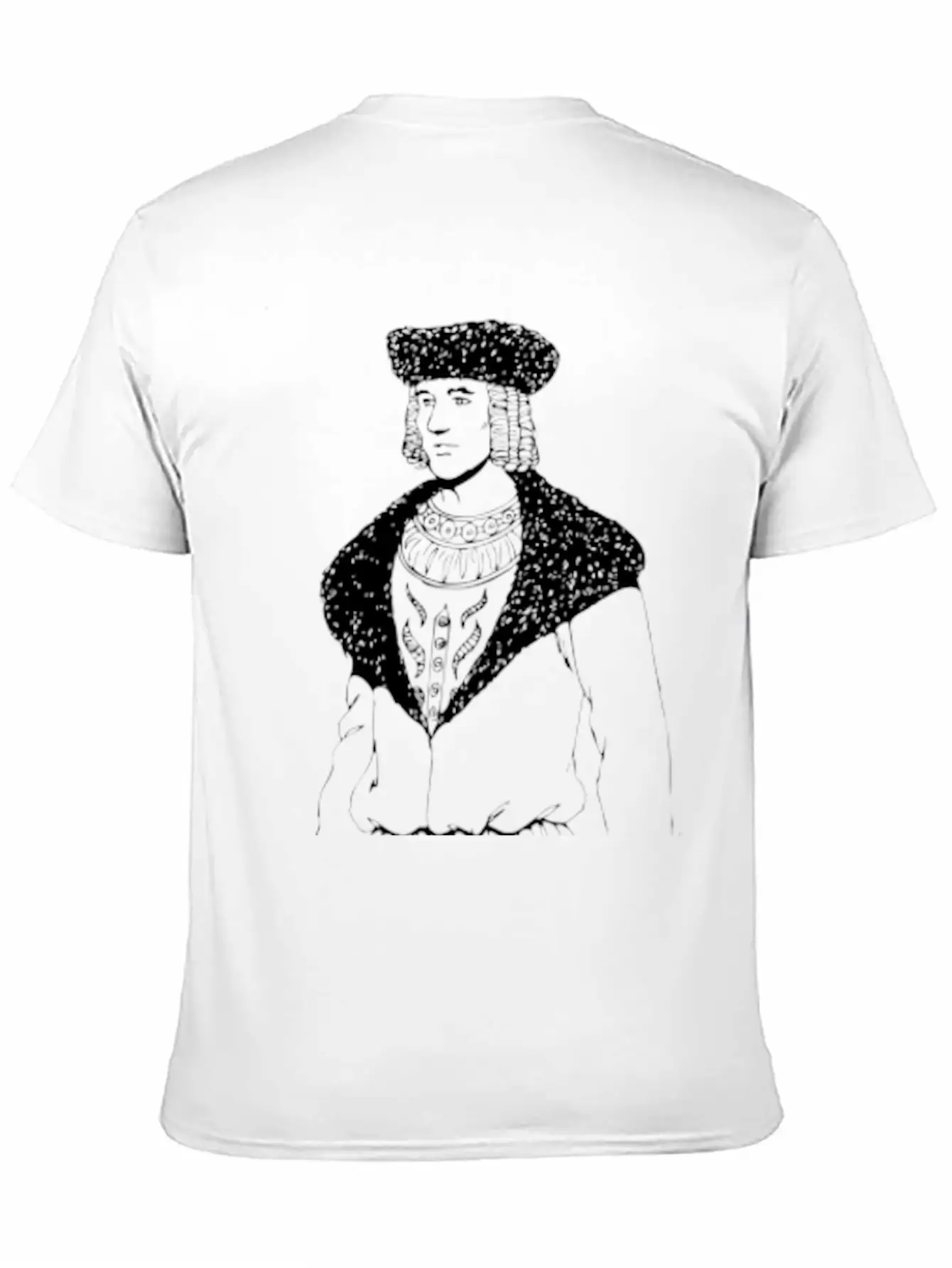 Renaissance Of Traditional Character Unisex Casual T-Shirt – Clean Design For Daily Comfort