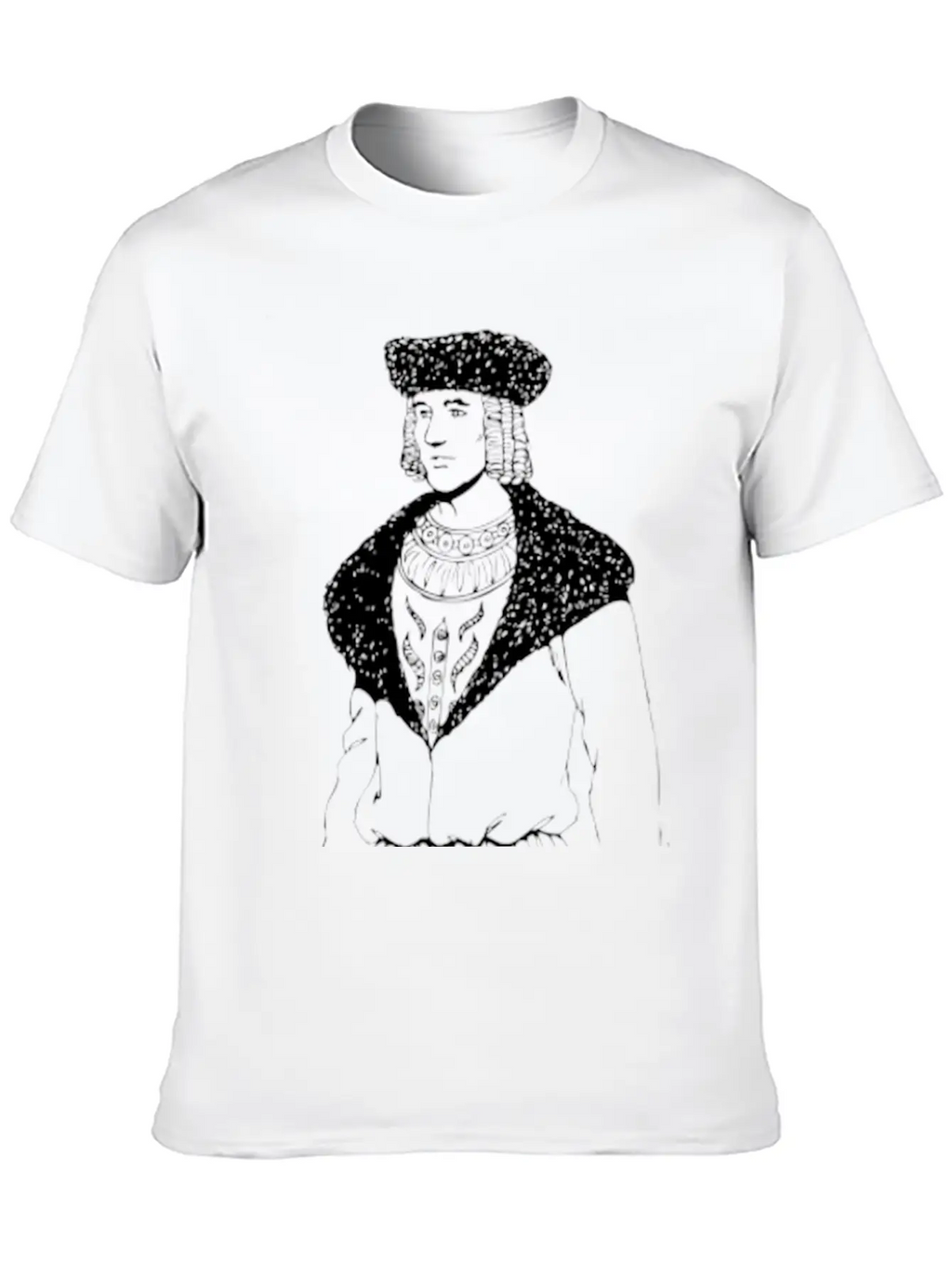 Renaissance Of Traditional Character Unisex Casual T-Shirt – Clean Design For Daily Comfort