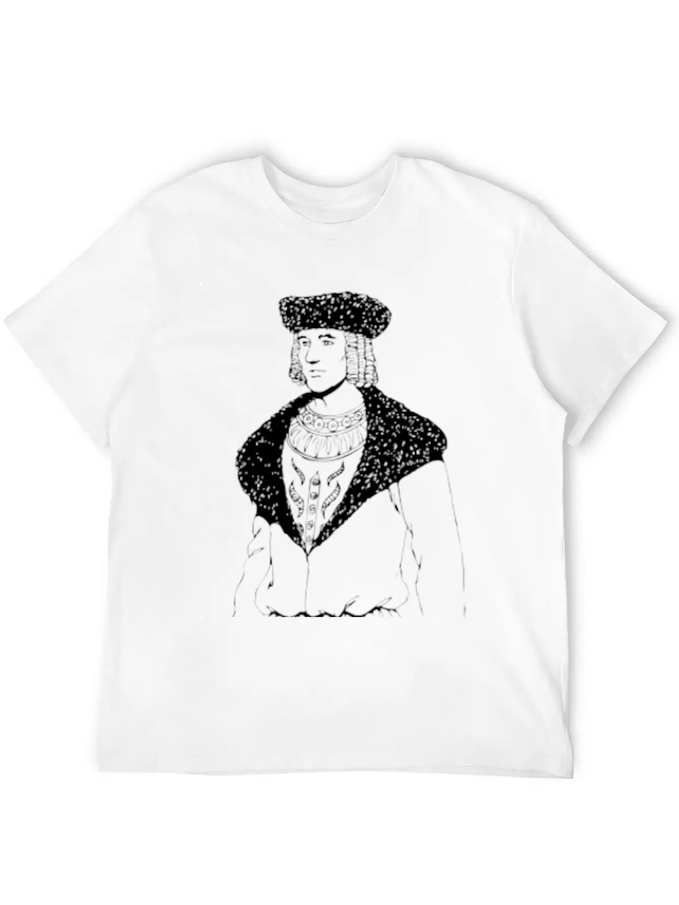 Renaissance Of Traditional Character Unisex Casual T-Shirt – Clean Design For Daily Comfort