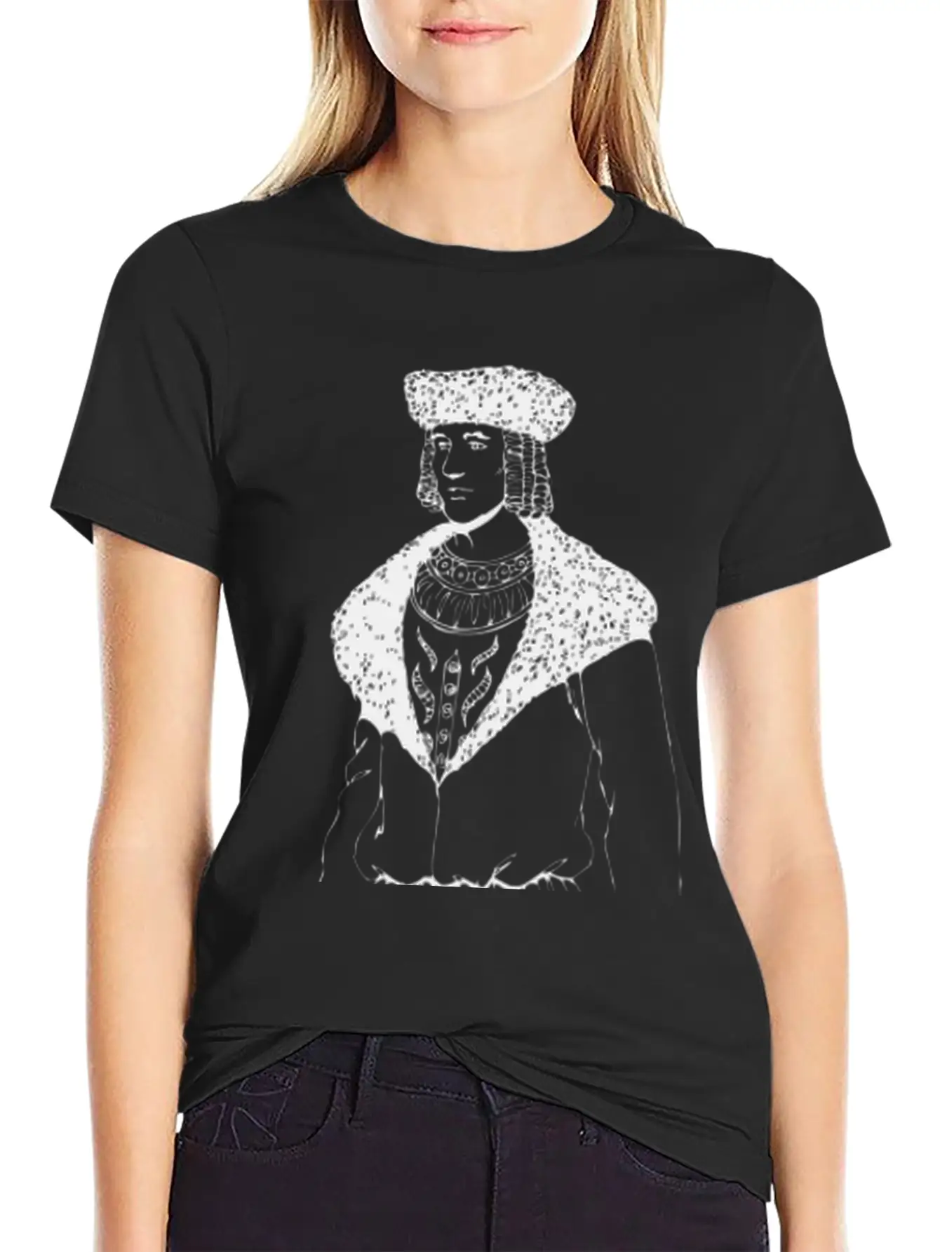 Renaissance Of Traditional Character Unisex Casual T-Shirt – Clean Design For Daily Comfort