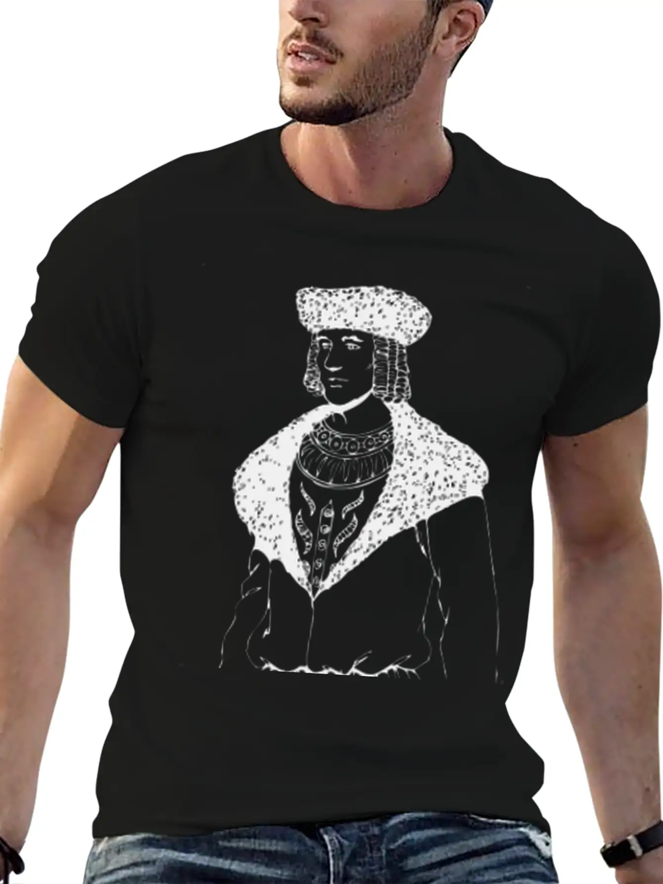 Renaissance Of Traditional Character Unisex Casual T-Shirt – Clean Design For Daily Comfort