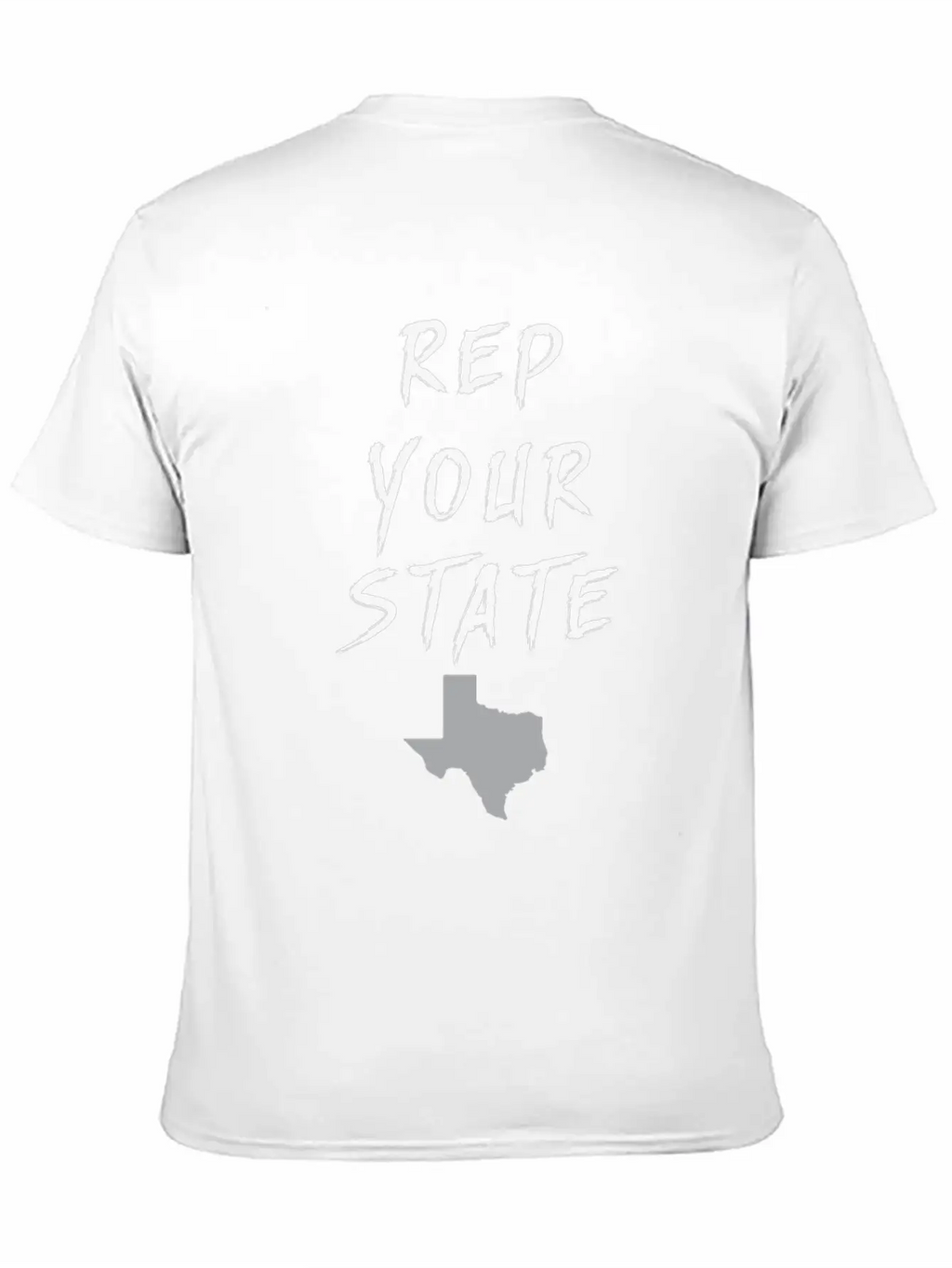 REP YOUR STATE TEXAS Unisex Short Sleeve Soft Cotton T-Shirt – Casual Everyday Wear