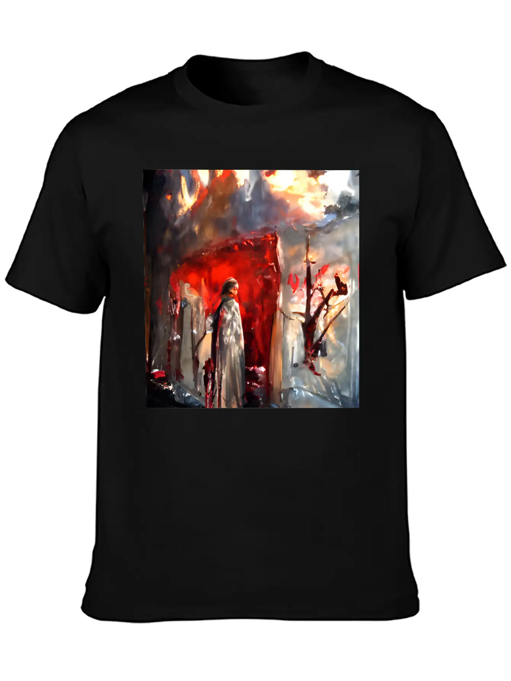 Requiem Unisex Short Sleeve Soft Cotton T-Shirt – Casual Everyday Wear