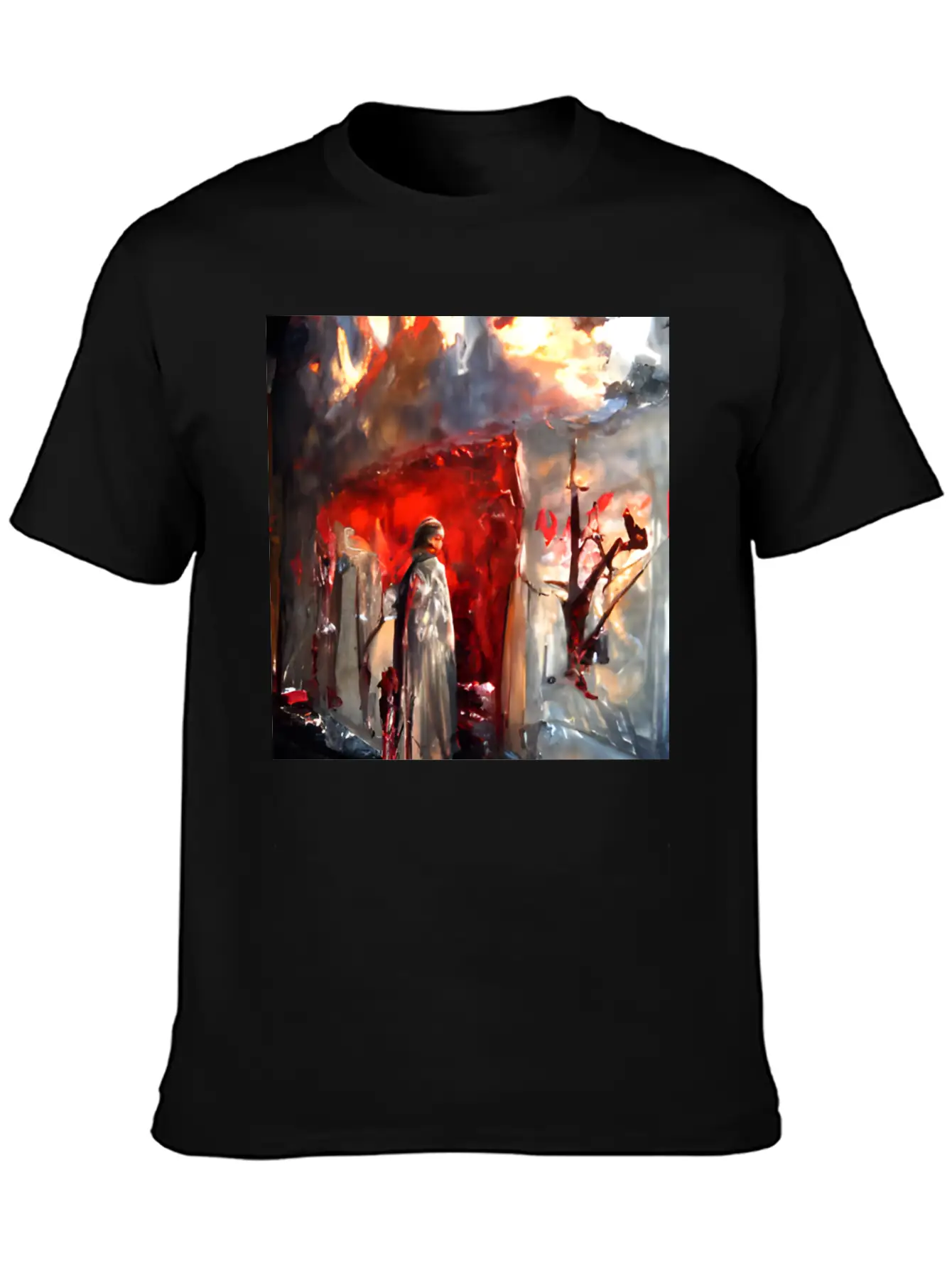 Requiem Unisex Short Sleeve Soft Cotton T-Shirt – Casual Everyday Wear
