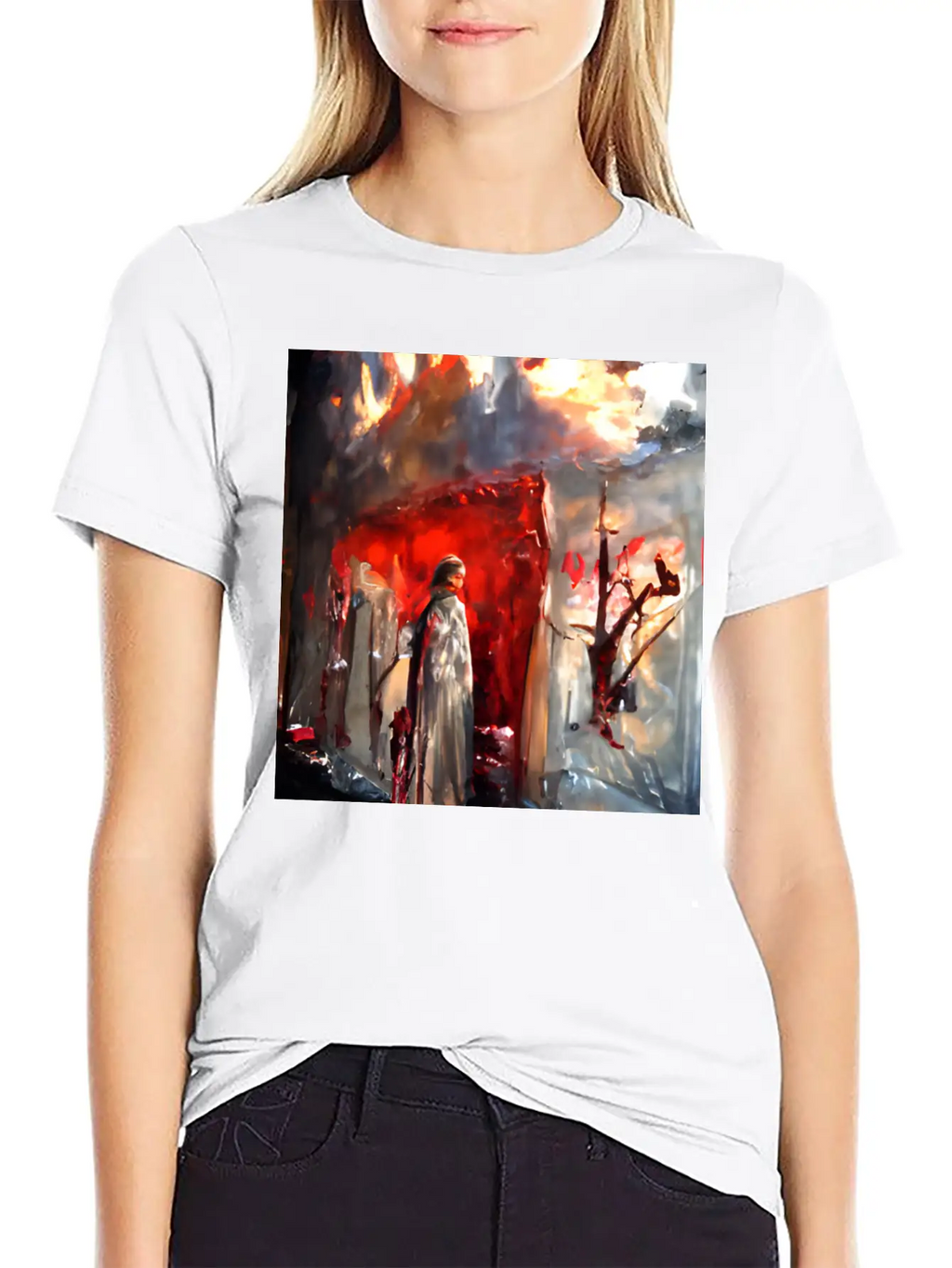Requiem Unisex Short Sleeve Soft Cotton T-Shirt – Casual Everyday Wear