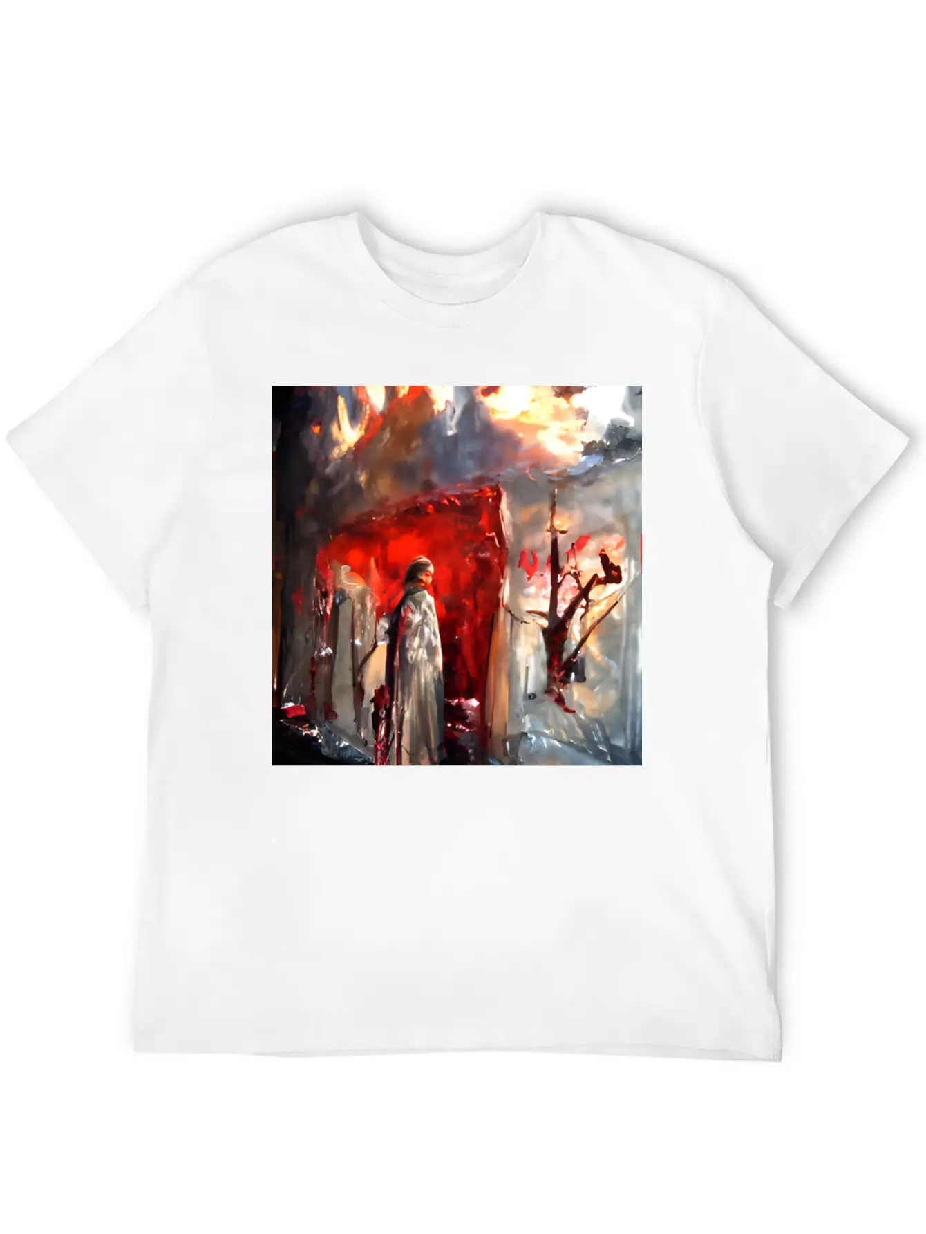 Requiem Unisex Short Sleeve Soft Cotton T-Shirt – Casual Everyday Wear