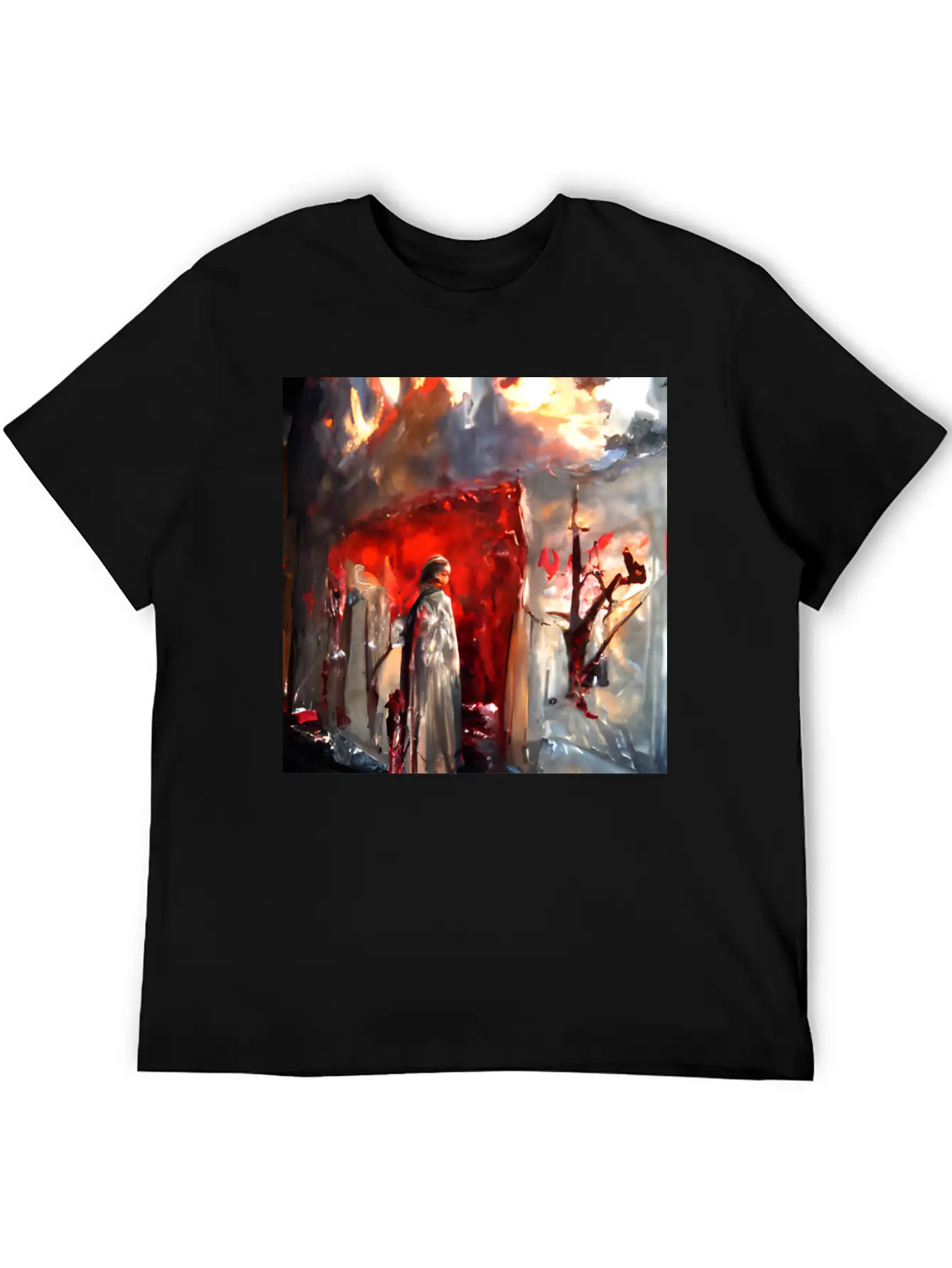 Requiem Unisex Short Sleeve Soft Cotton T-Shirt – Casual Everyday Wear
