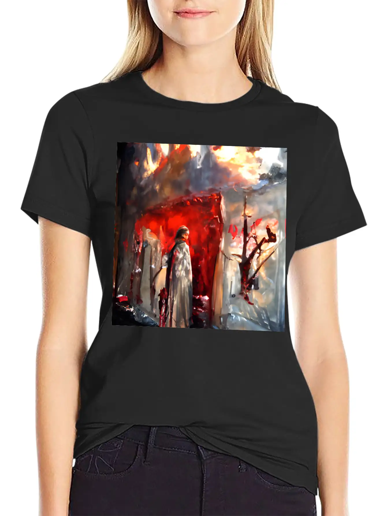 Requiem Unisex Short Sleeve Soft Cotton T-Shirt – Casual Everyday Wear