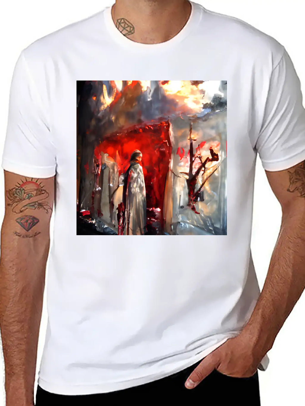 Requiem Unisex Short Sleeve Soft Cotton T-Shirt – Casual Everyday Wear