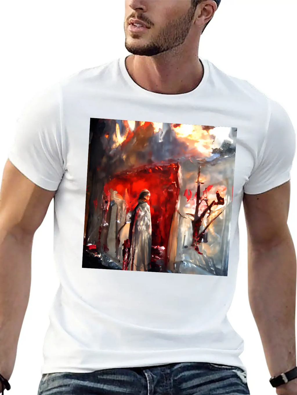 Requiem Unisex Short Sleeve Soft Cotton T-Shirt – Casual Everyday Wear