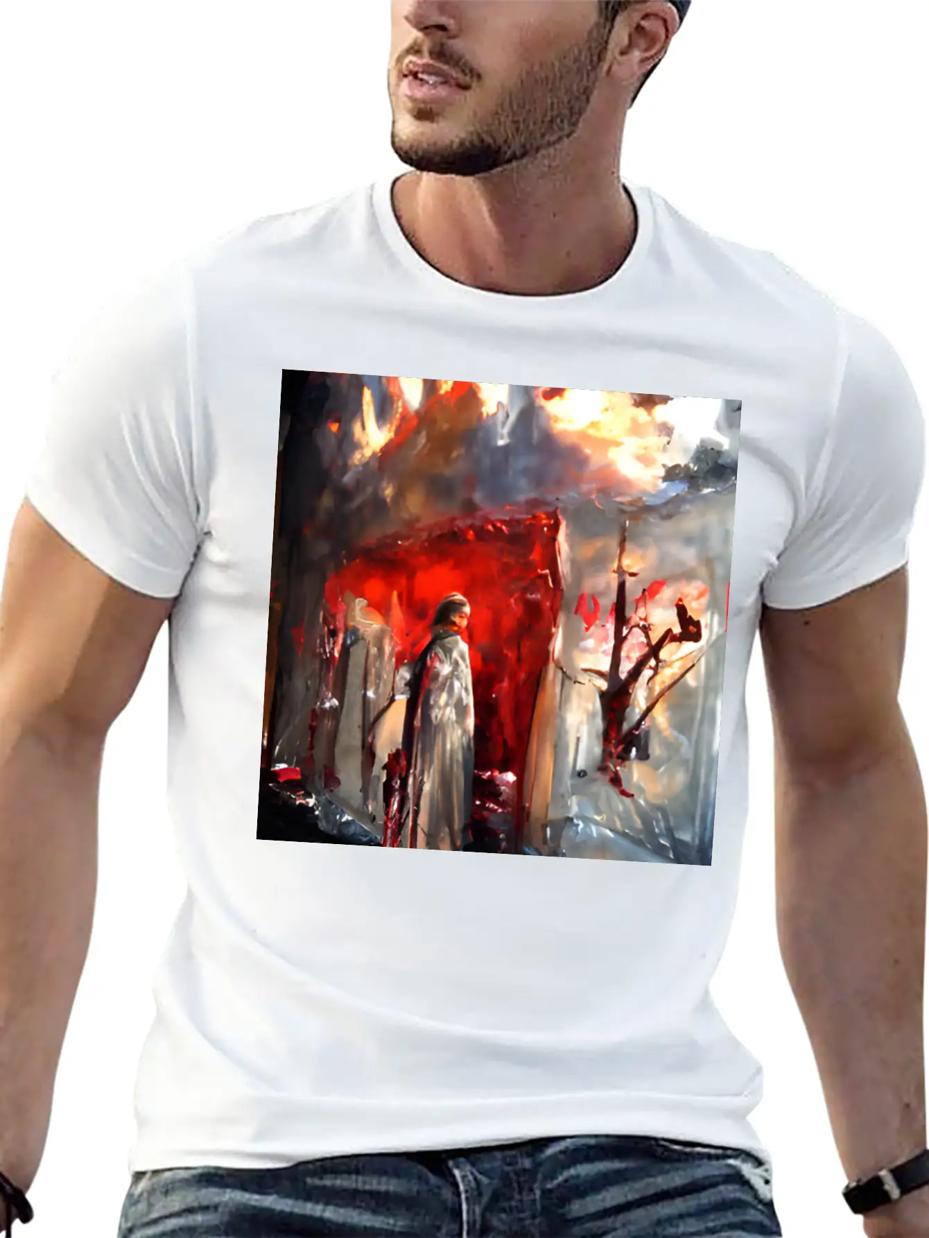 Requiem Unisex Short Sleeve Soft Cotton T-Shirt – Casual Everyday Wear
