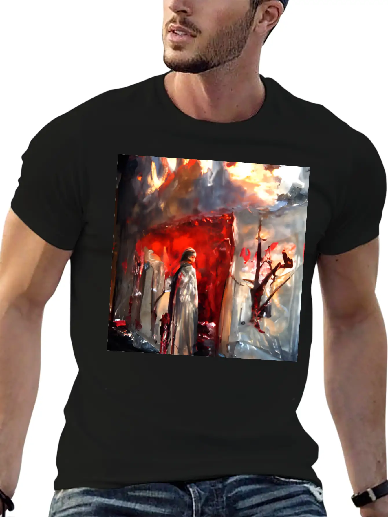 Requiem Unisex Short Sleeve Soft Cotton T-Shirt – Casual Everyday Wear