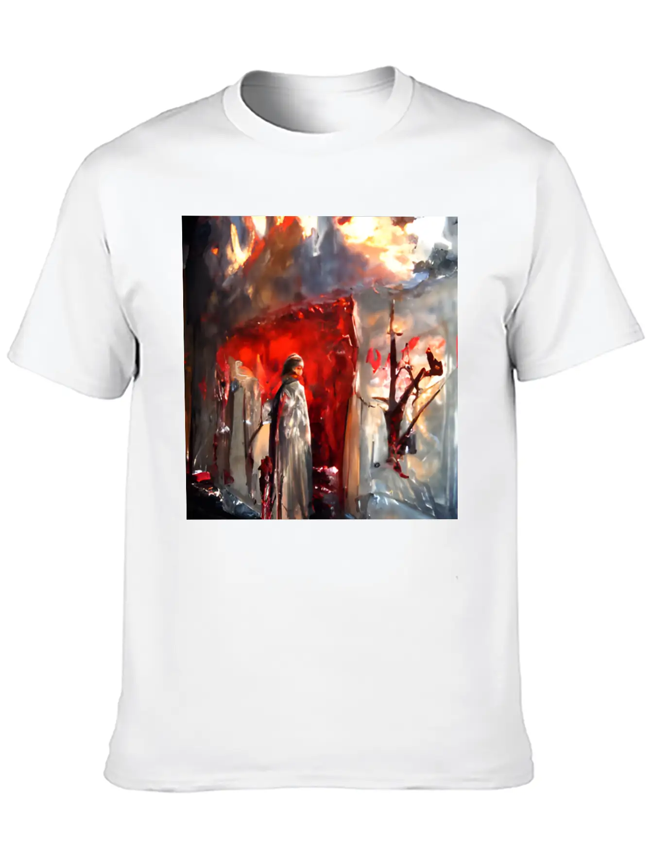 Requiem Unisex Short Sleeve Soft Cotton T-Shirt – Casual Everyday Wear