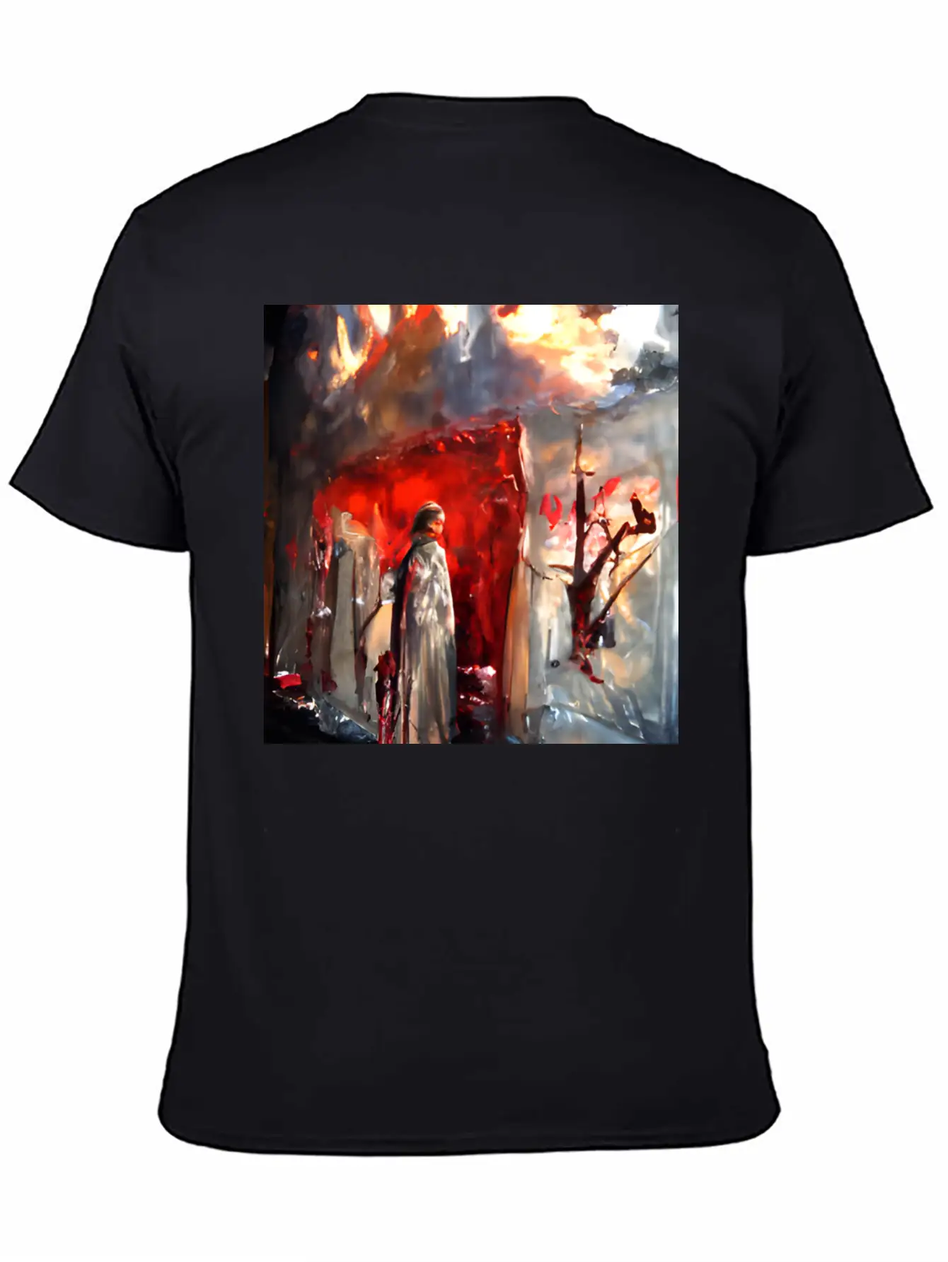 Requiem Unisex Short Sleeve Soft Cotton T-Shirt – Casual Everyday Wear