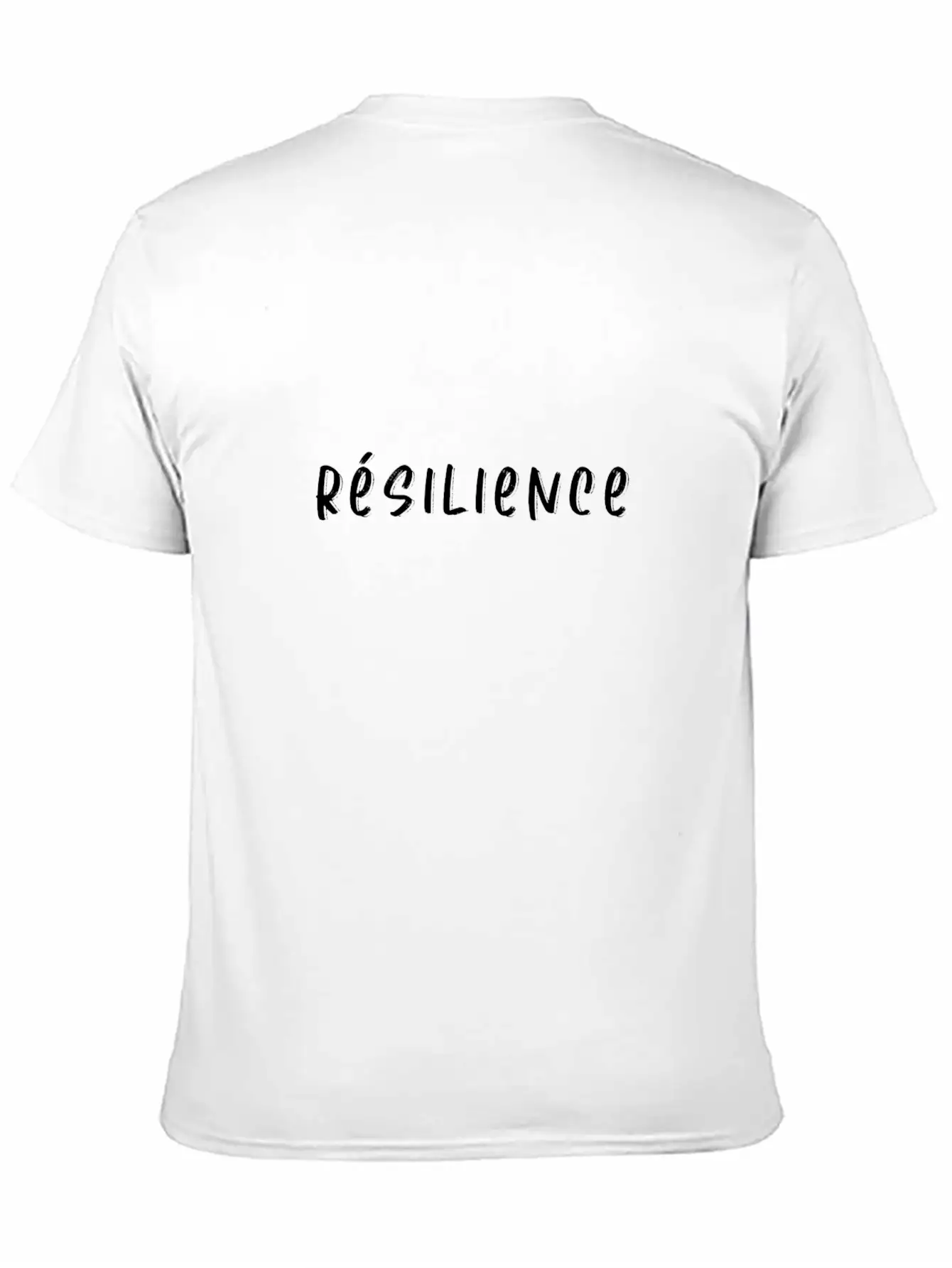 RESILIENCE Essential Cotton Tee For Daily Outfits – Unisex Style