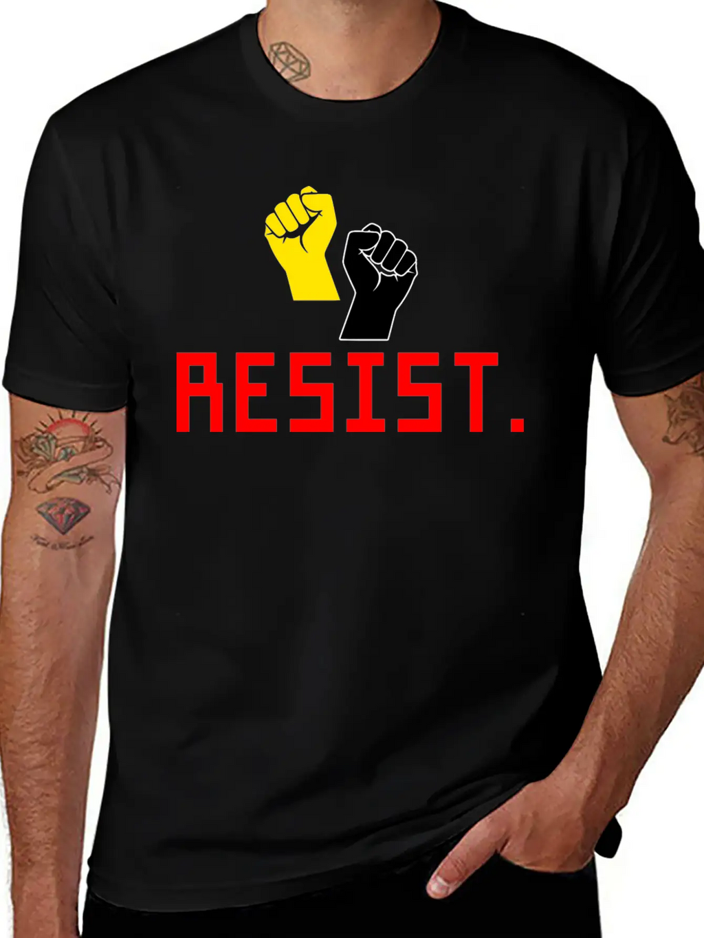 Resist Essential Cotton Tee For Daily Outfits – Unisex Style