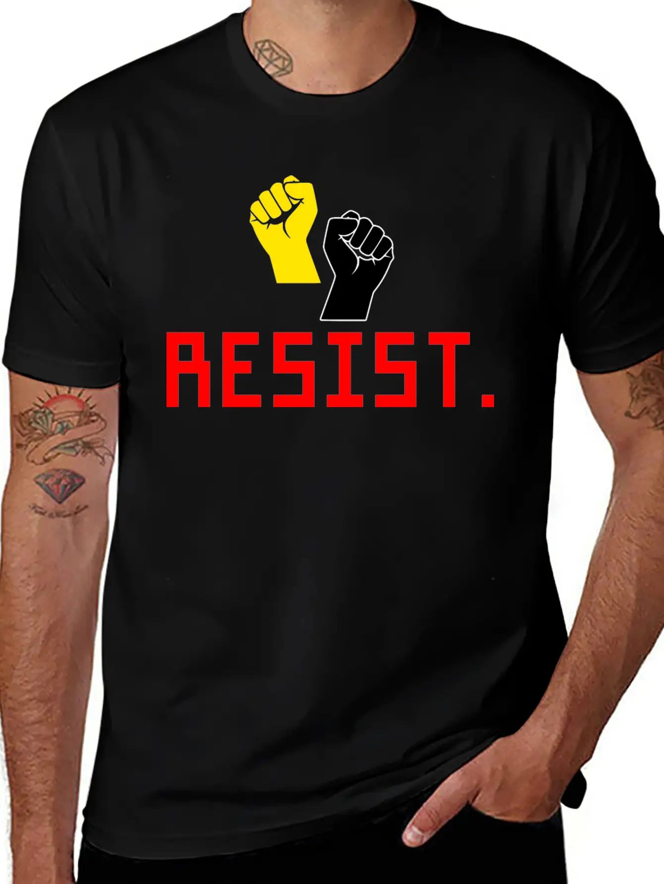 Resist Essential Cotton Tee For Daily Outfits – Unisex Style
