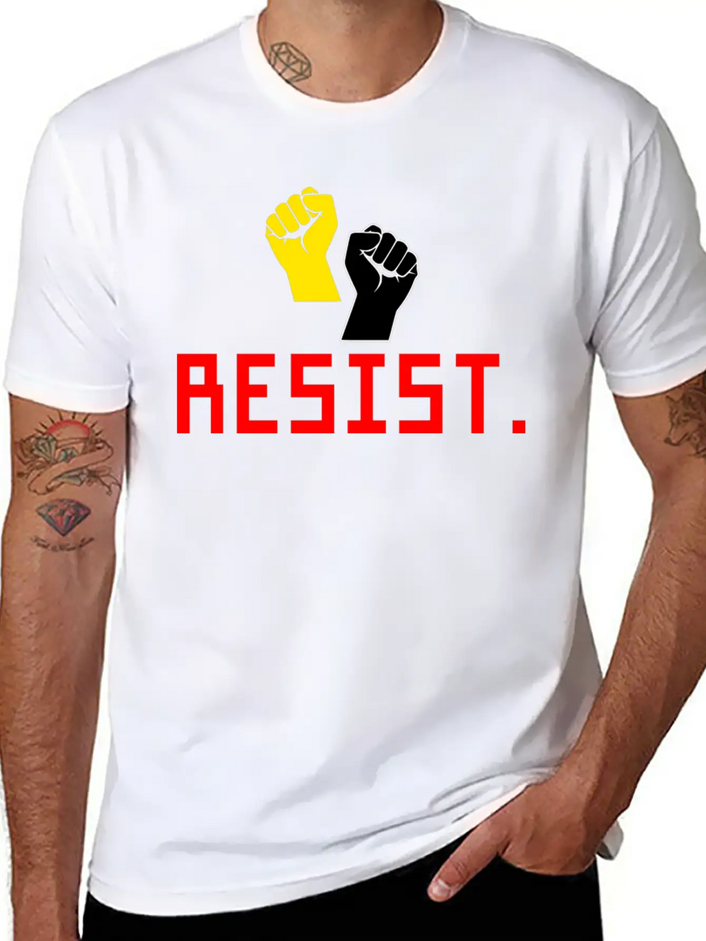 Resist Essential Cotton Tee For Daily Outfits – Unisex Style